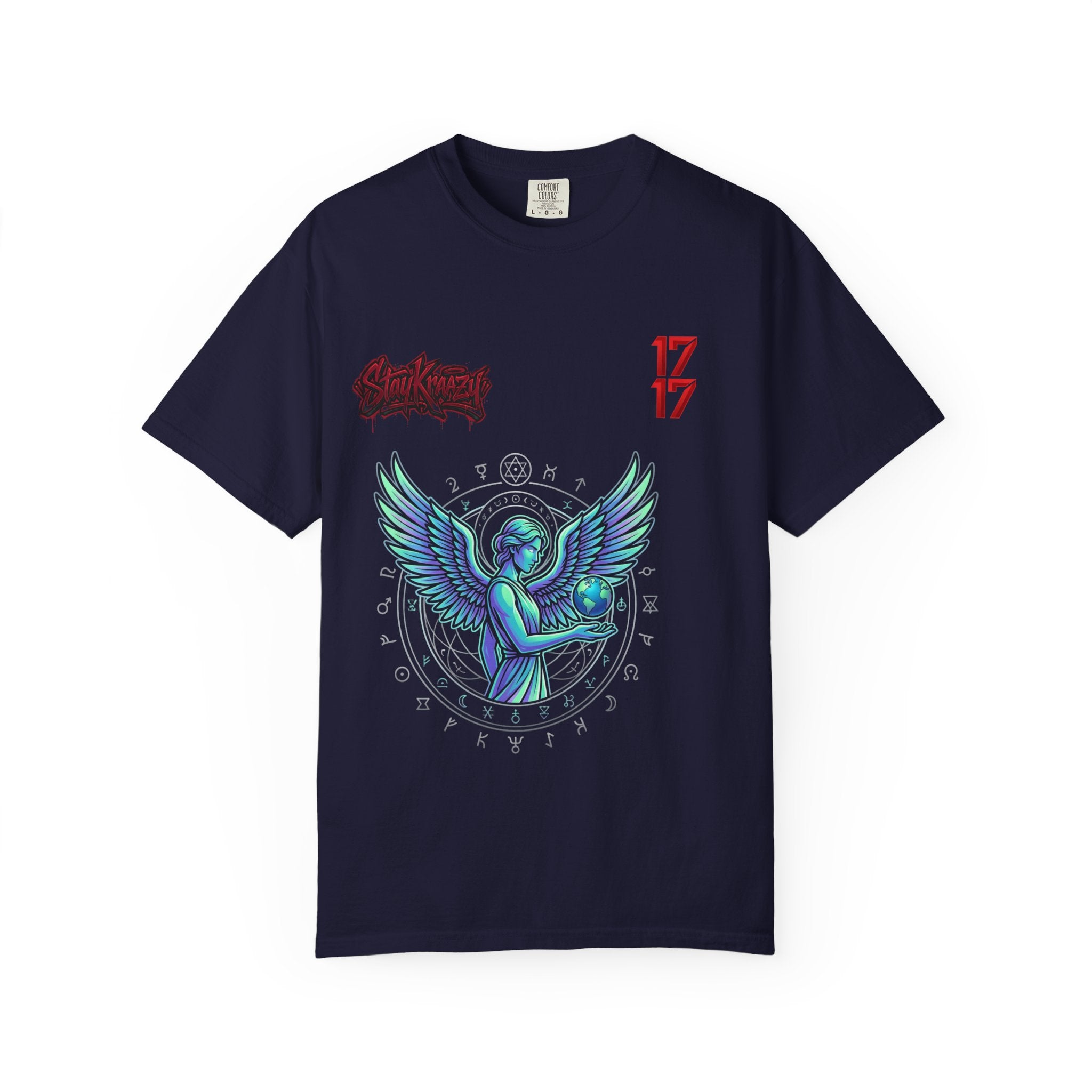Angel & Devil Graphic T-Shirt — '24 Hours To Live' Streetwear