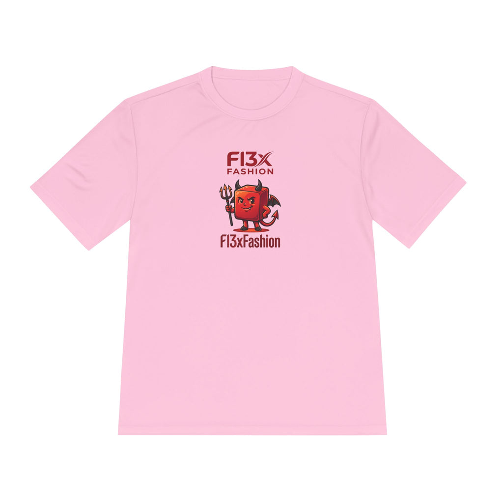 F13x Fashion Devil Logo Tee — Moisture-Wicking Athletic Shirt