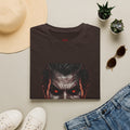 Horror Joker Face T-Shirt — Red-Eyed Villain Graphic Tee