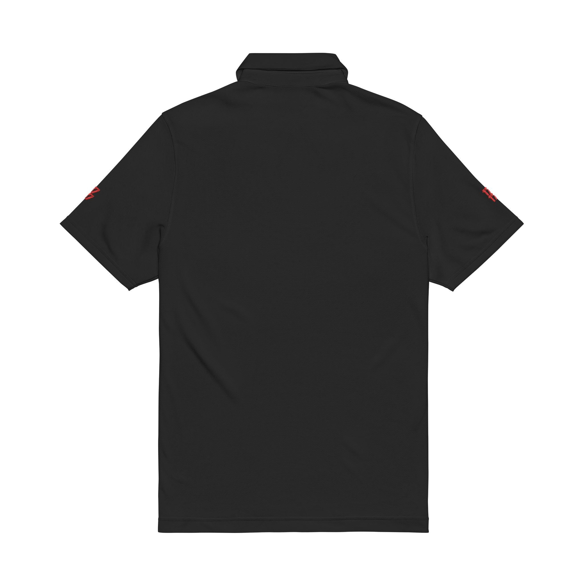 Embroidered '17' White Men's Performance Polo