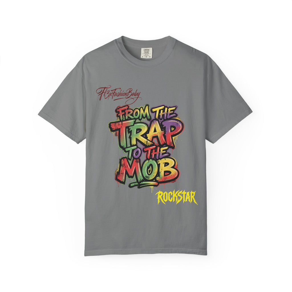 From the Trap to the Mob Graphic Tee — Streetwear Rap Culture T-Shirt