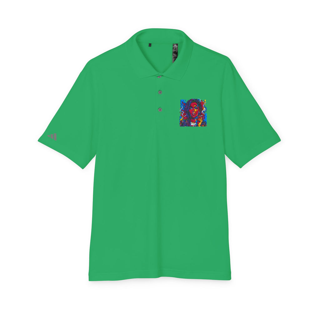 Abstract Color Portrait Polo Shirt