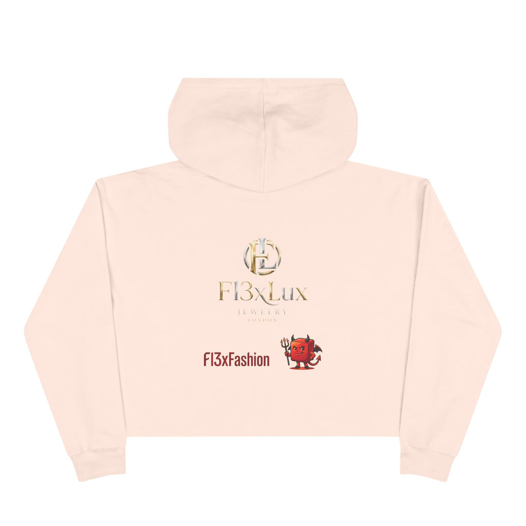 Phoenix Crop Hoodie — FI3x Fashion Logo Graphic