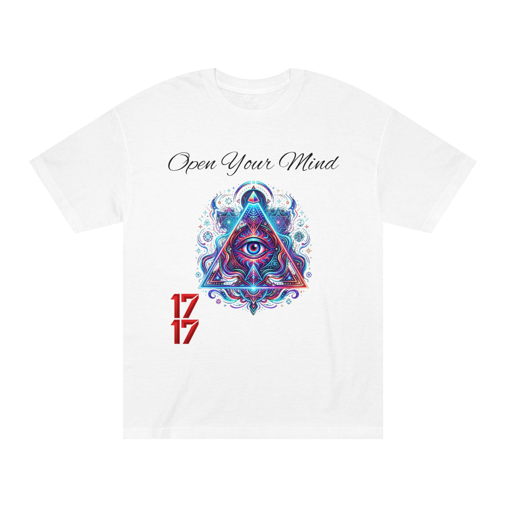 Open Your Mind Tee — Psychedelic All-Seeing Eye Graphic T-Shirt