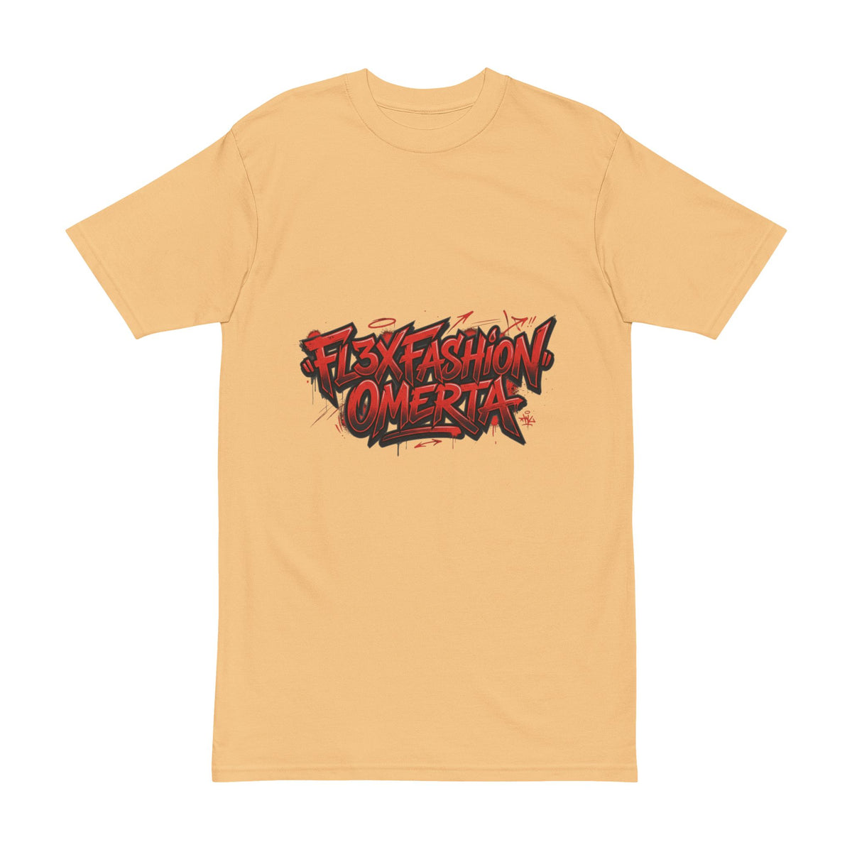 Graffiti "F13xFashion Omerta" Tee — Urban Streetwear Graphic T‑Shirt