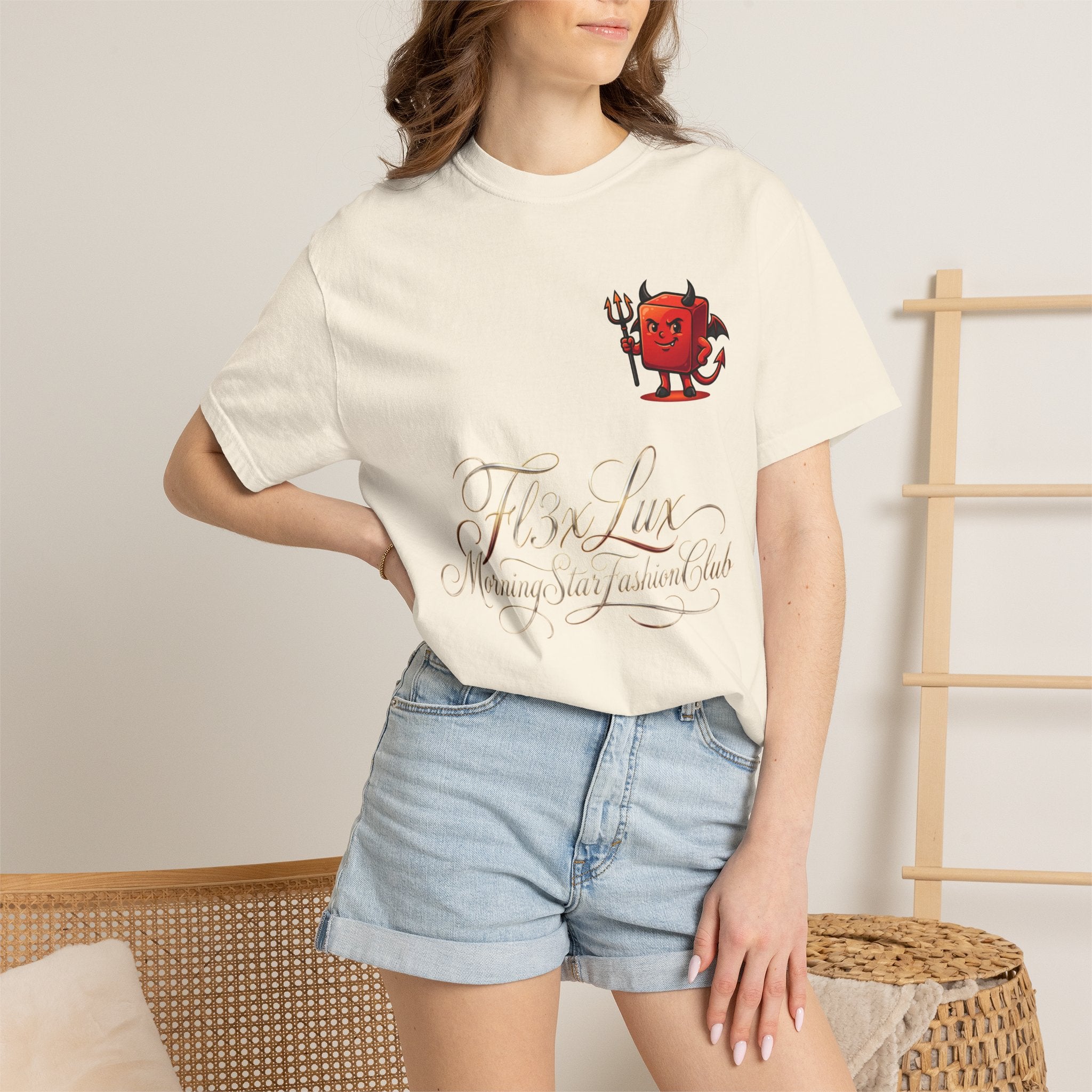 Phoenix & Devil Graphic T-Shirt — Fi3x Fashion Morning Star Club