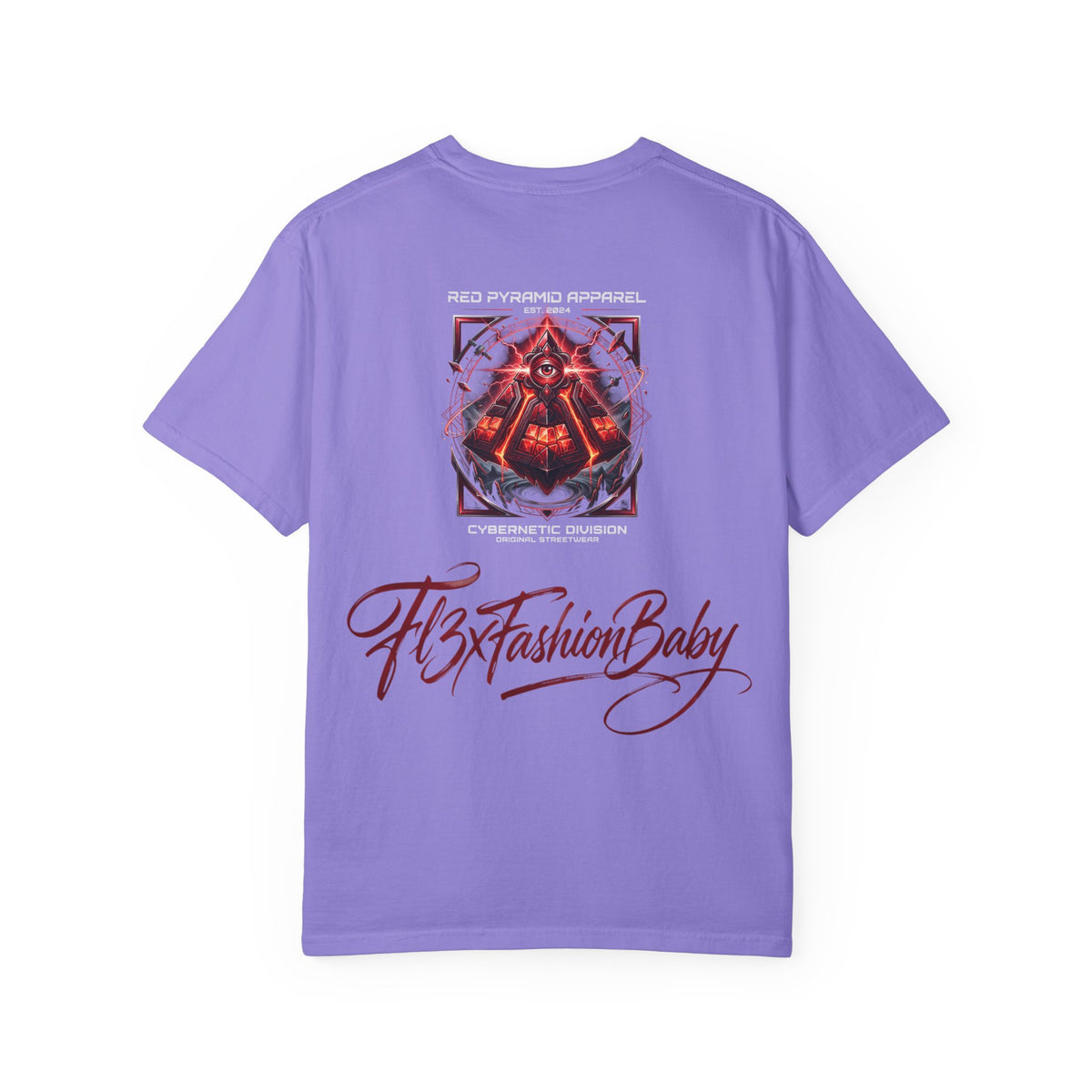 Angel Wings Graphic Tee — "FL3XFASHION" Gothic Streetwear T-Shirt