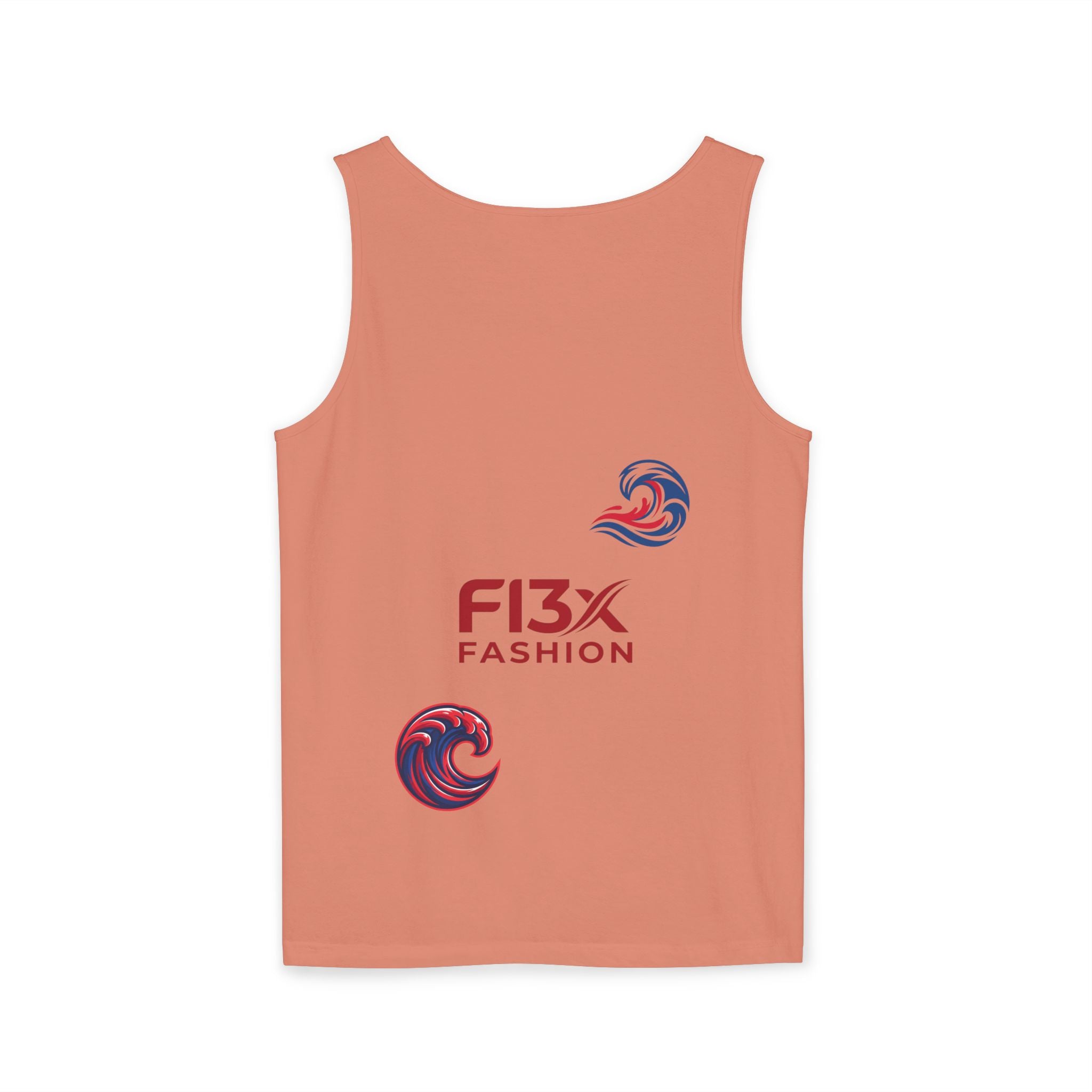 Graphic Tank Top — Colorful Street Art & Drip Logo Design