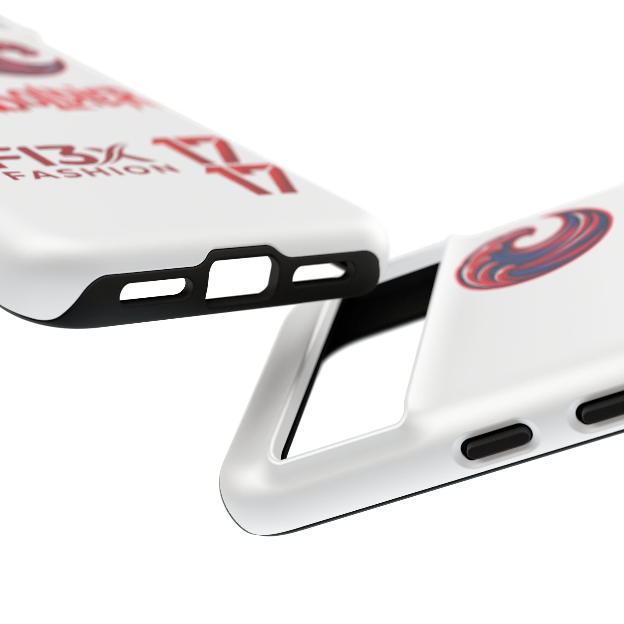 Phone Case — 'ImaSoldier' Red Wave Protective Hard Case