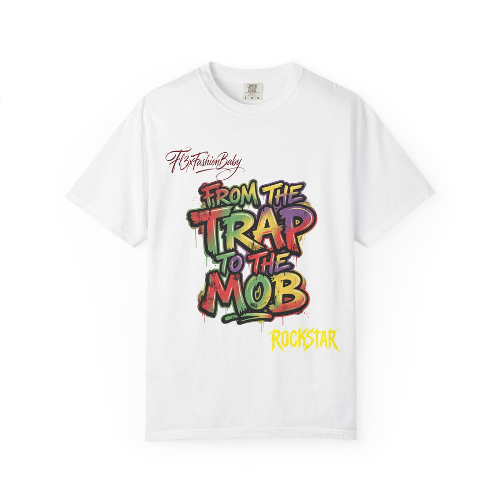 From the Trap to the Mob Graphic Tee — Streetwear Rap Culture T-Shirt