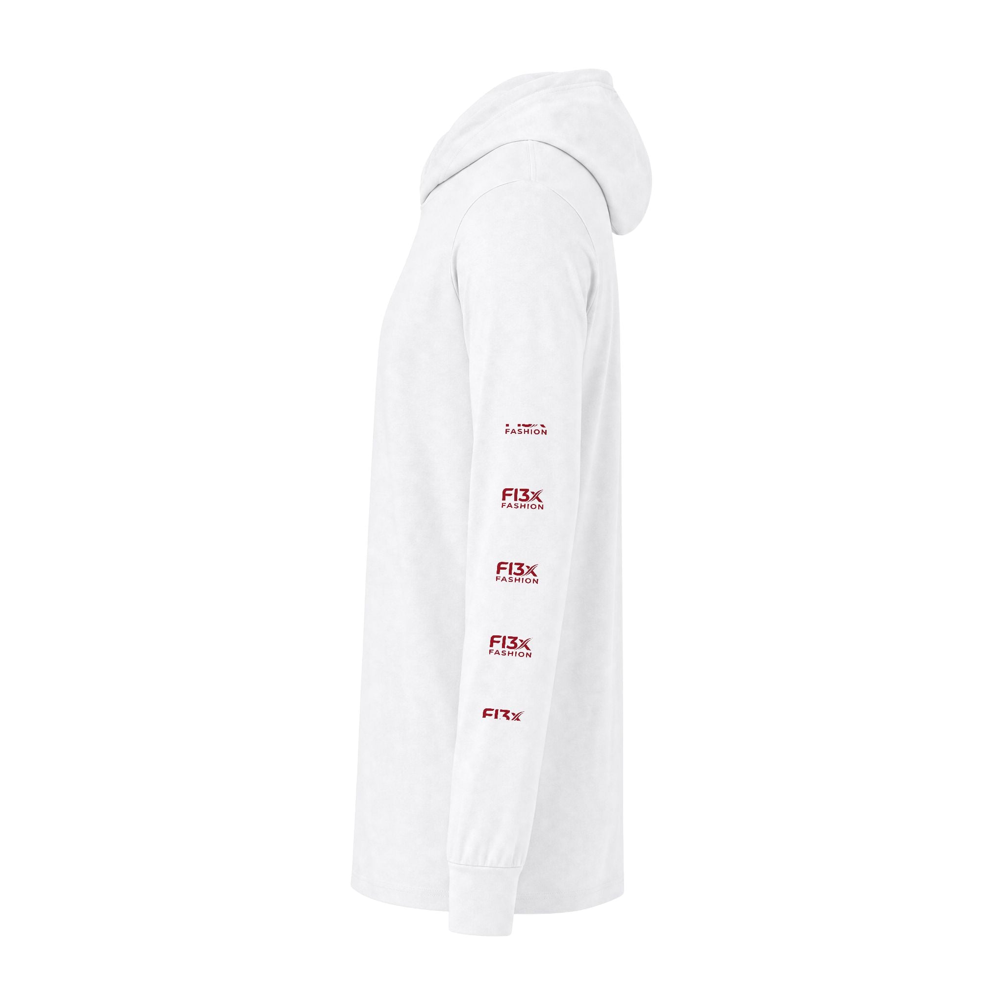 Horror Joker Face Hooded Long Sleeve Tee — Graphic Streetwear Top