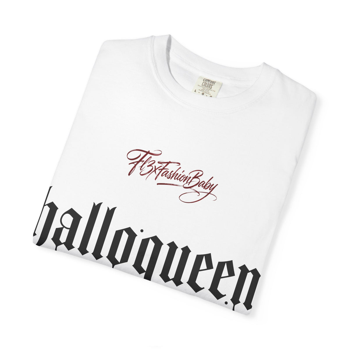 Halloqueen Graphic Tee — Gothic Halloween Party Shirt