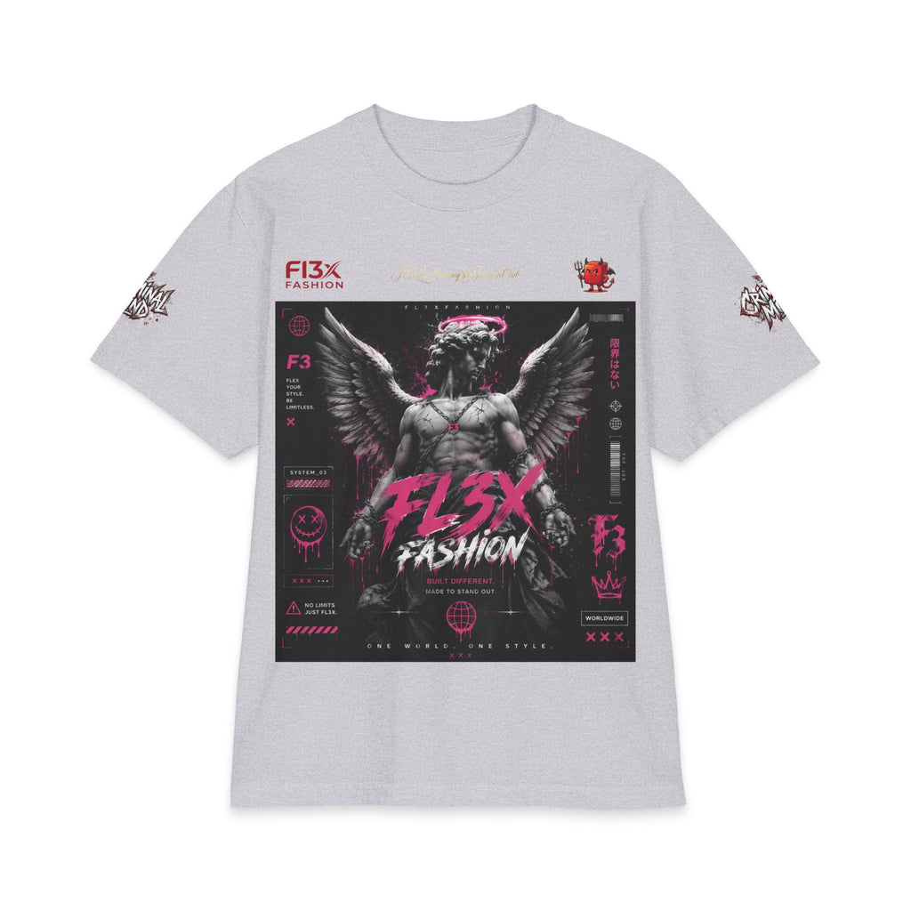 Angel Statue Graphic T‑Shirt — FL3X Fashion Streetwear