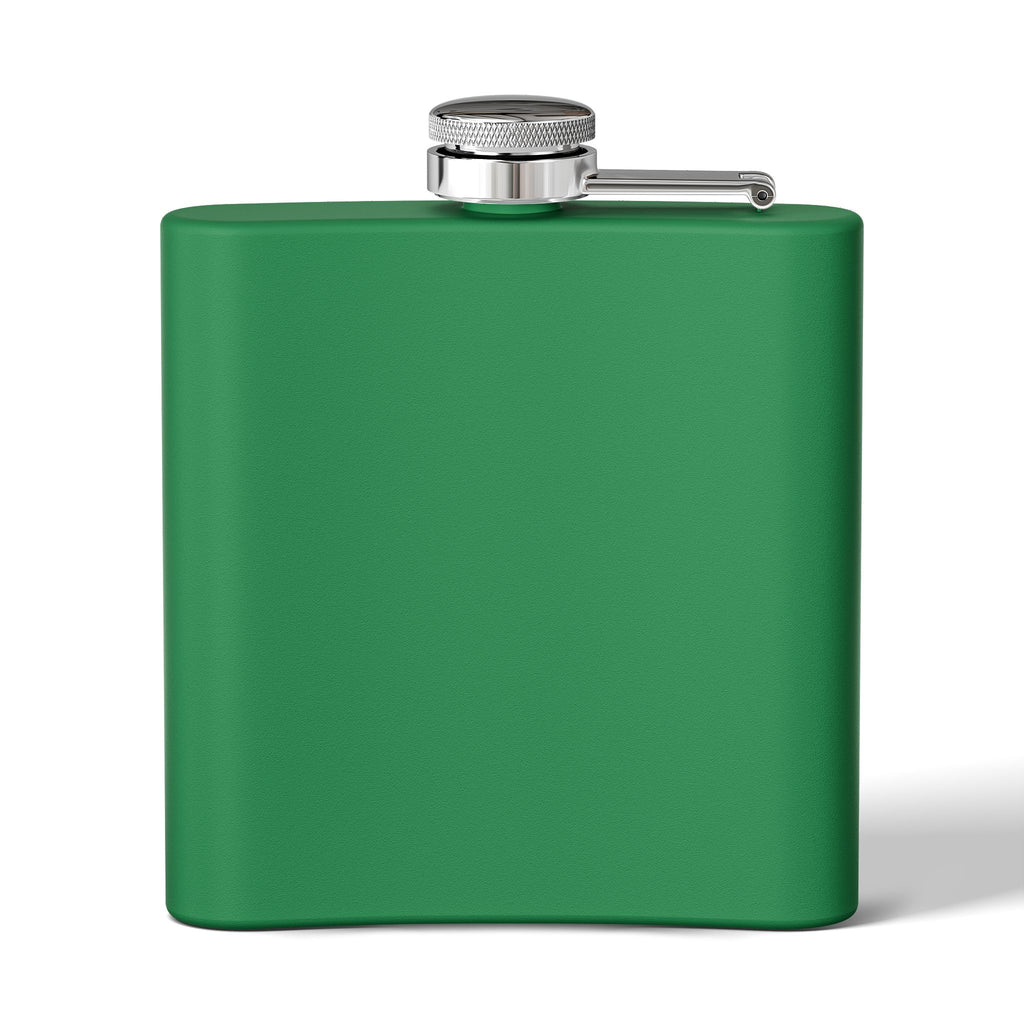 Flask — 'Stay Krazy' Graffiti Stainless Steel 6oz Hip-Hop Flask