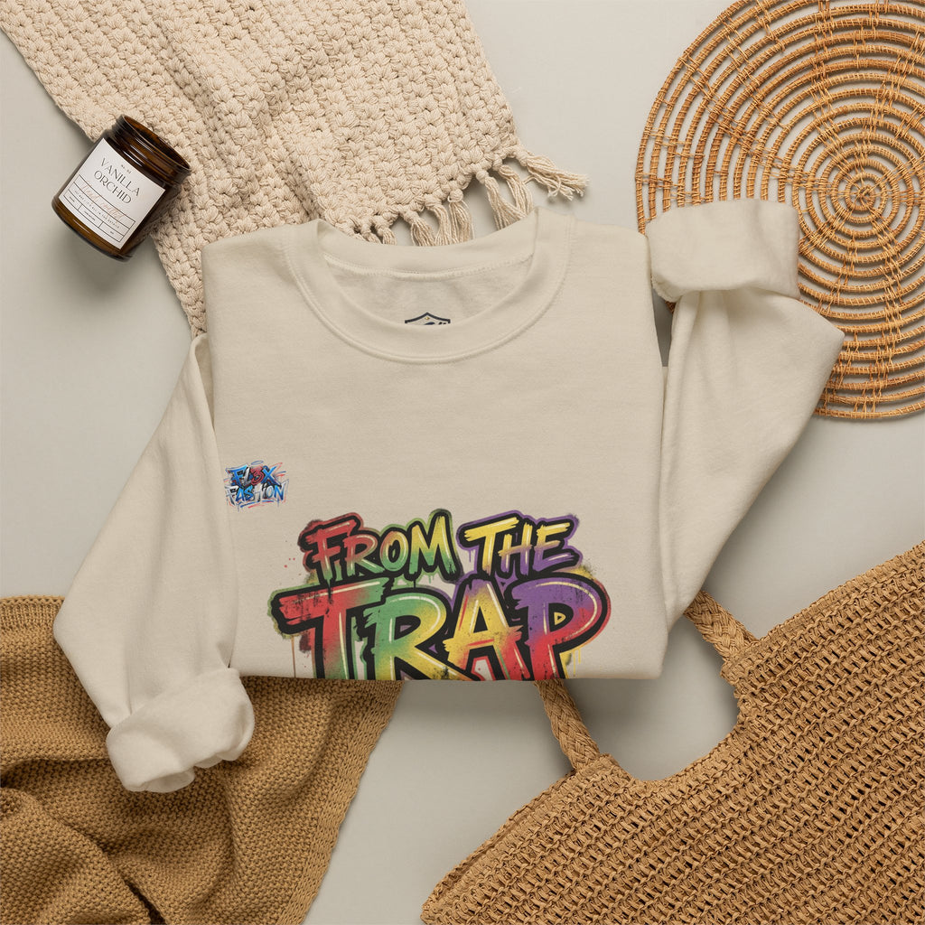 Graffiti "From the Trap to the Mob" Crewneck Sweatshirt