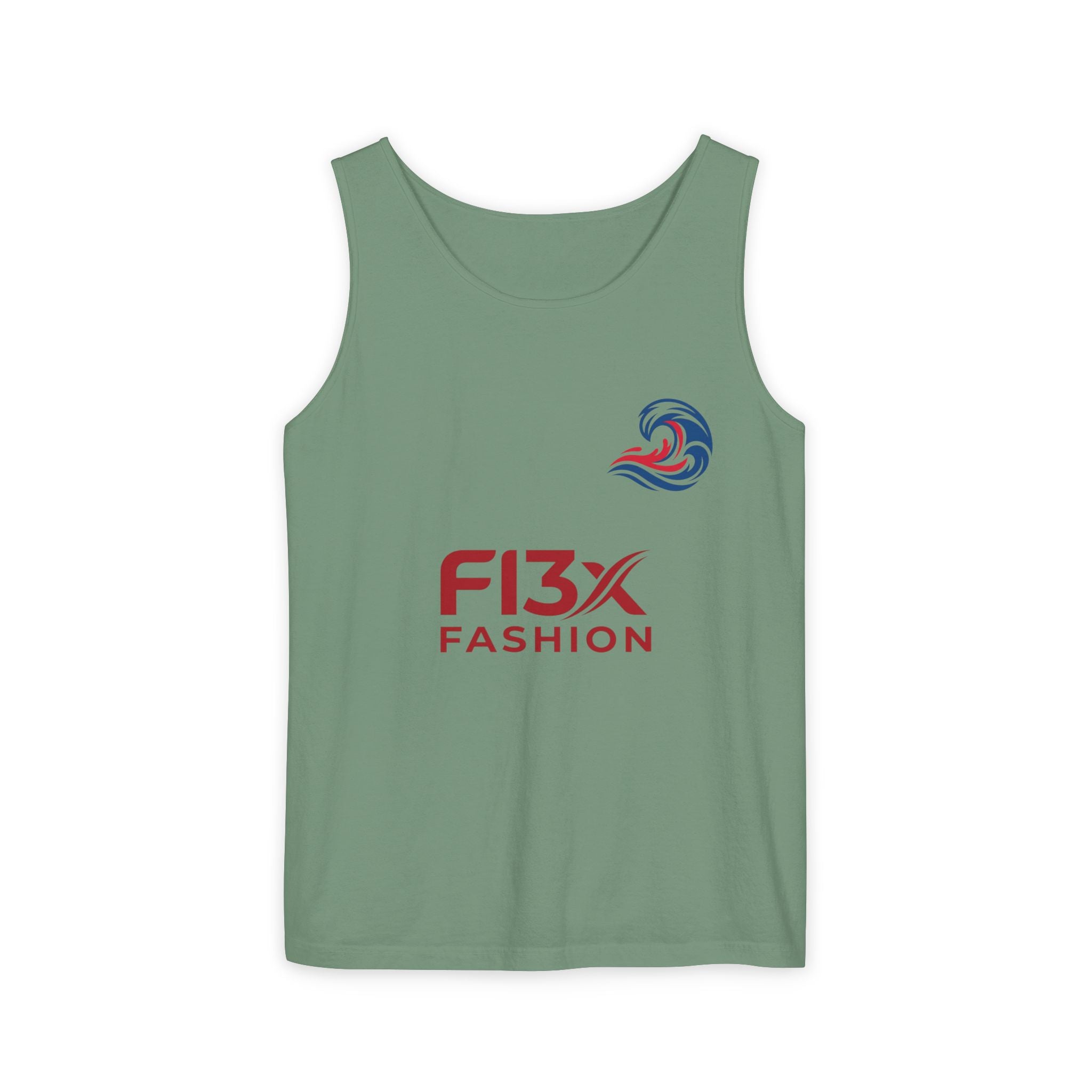 Graphic Tank Top - Colorful Cosmic Woman Illustration