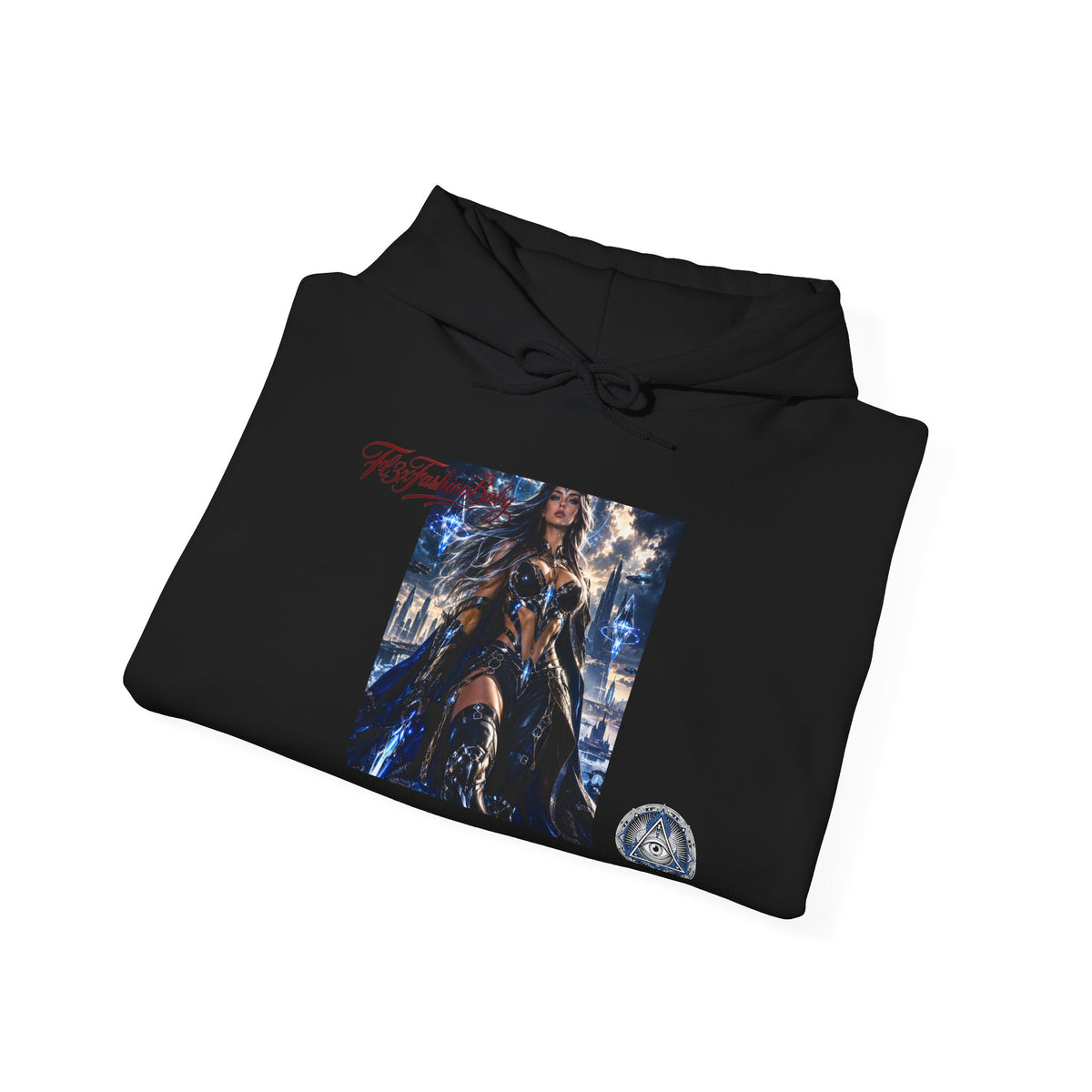 Hoodie - 'Ride or Die' Urban Night Rider Graphic Hoodie