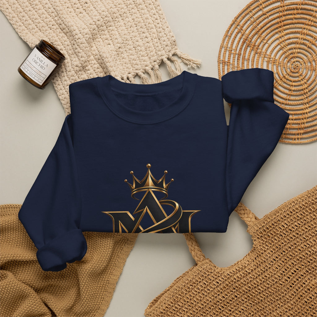 Fl3xFashion Crown Logo Crewneck Sweatshirt