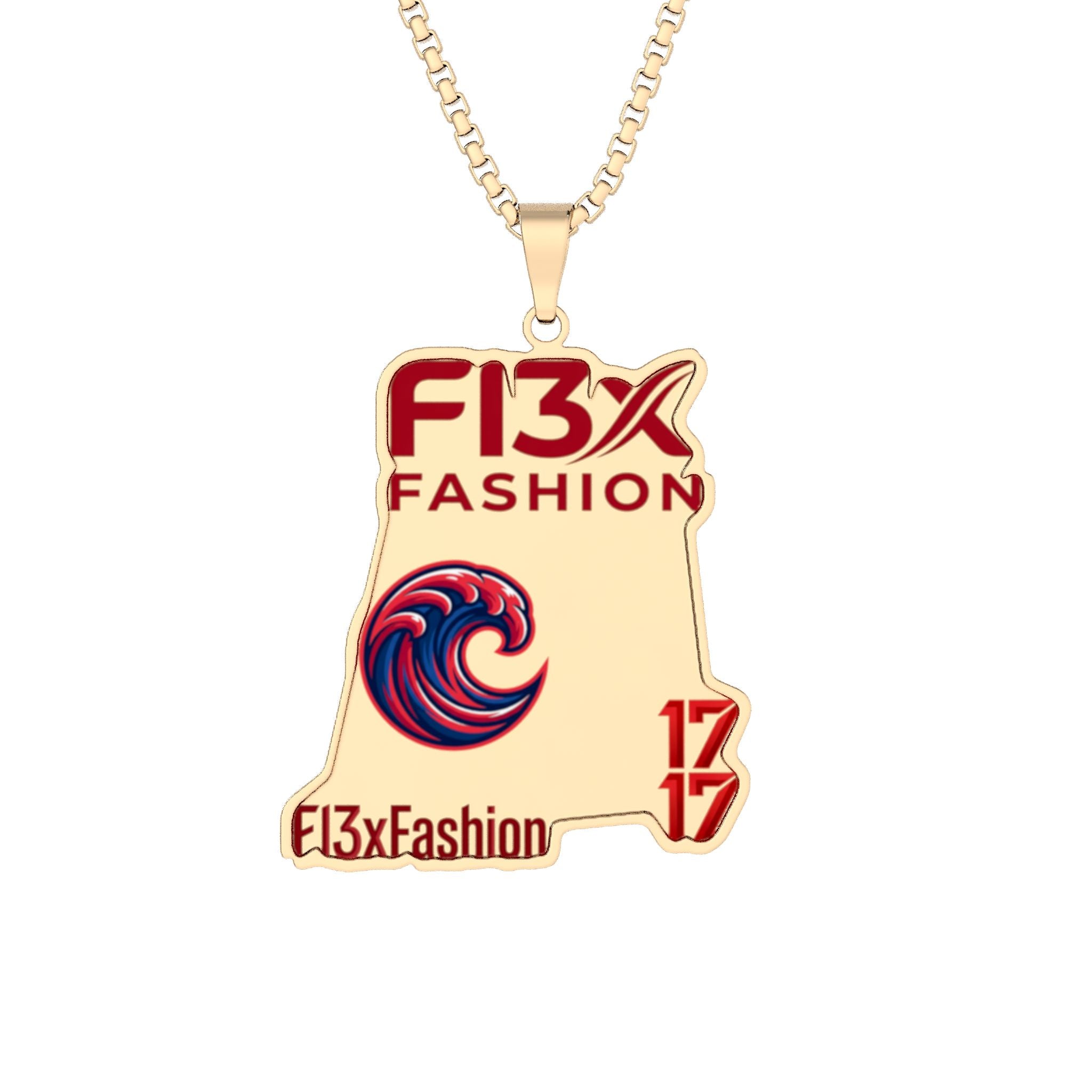 Custom Cut Photo Pendant — Personalized F13X Fashion Logo Necklace