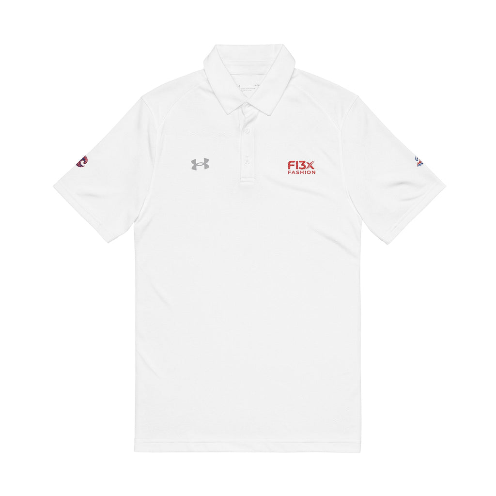 Embroidered Under Armour Men's Polo — F13K Aviation Logo