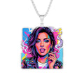 Custom Photo Pendant — Personalized Cutout Portrait Necklace