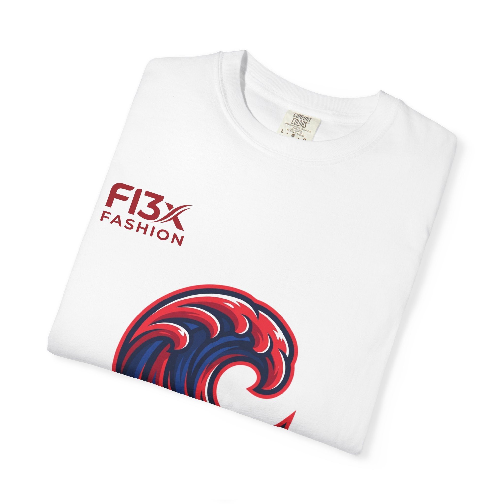 Wave Emblem T-Shirt — 'I'm A Soldier' Graphic Crew Tee