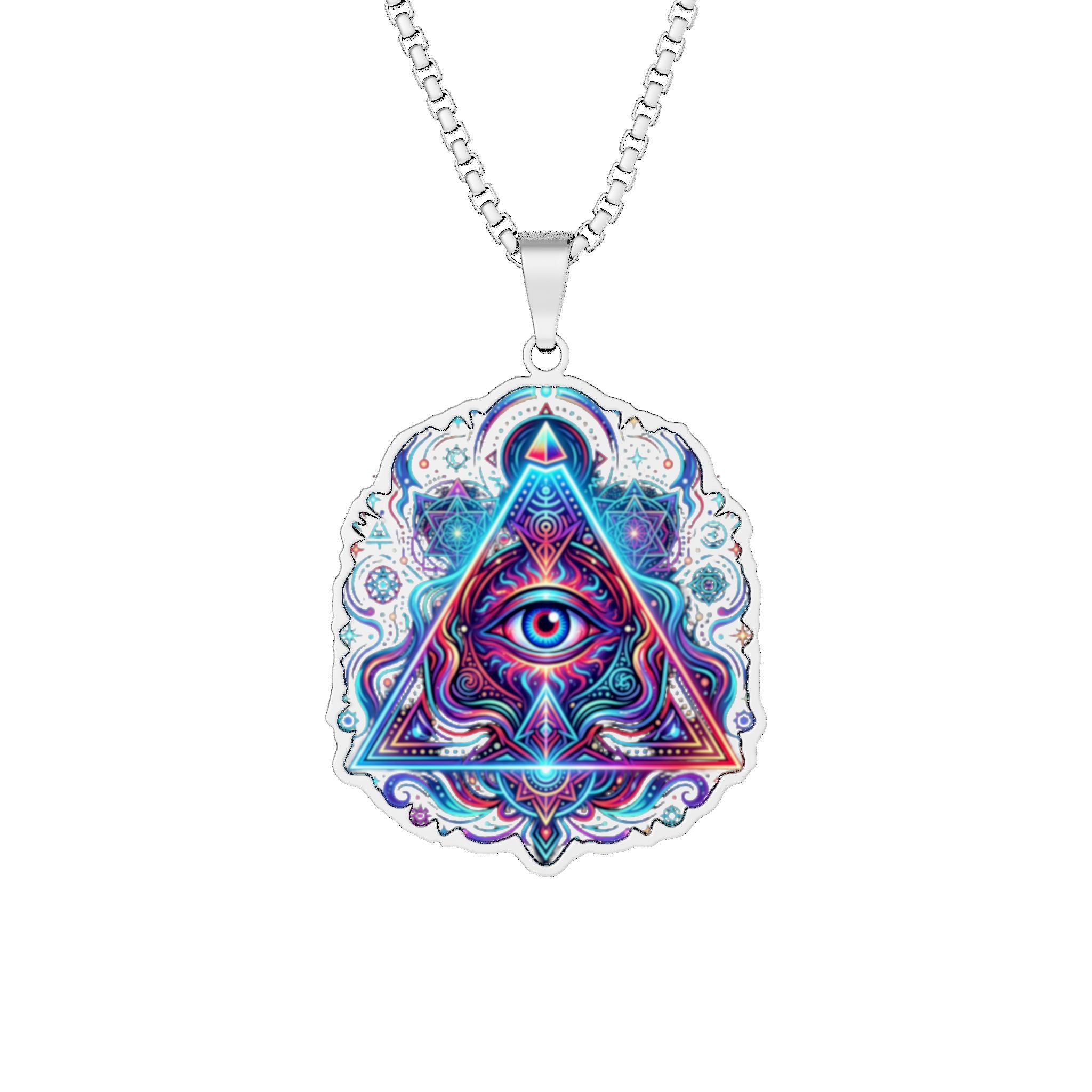 Custom Cut Photo Pendant