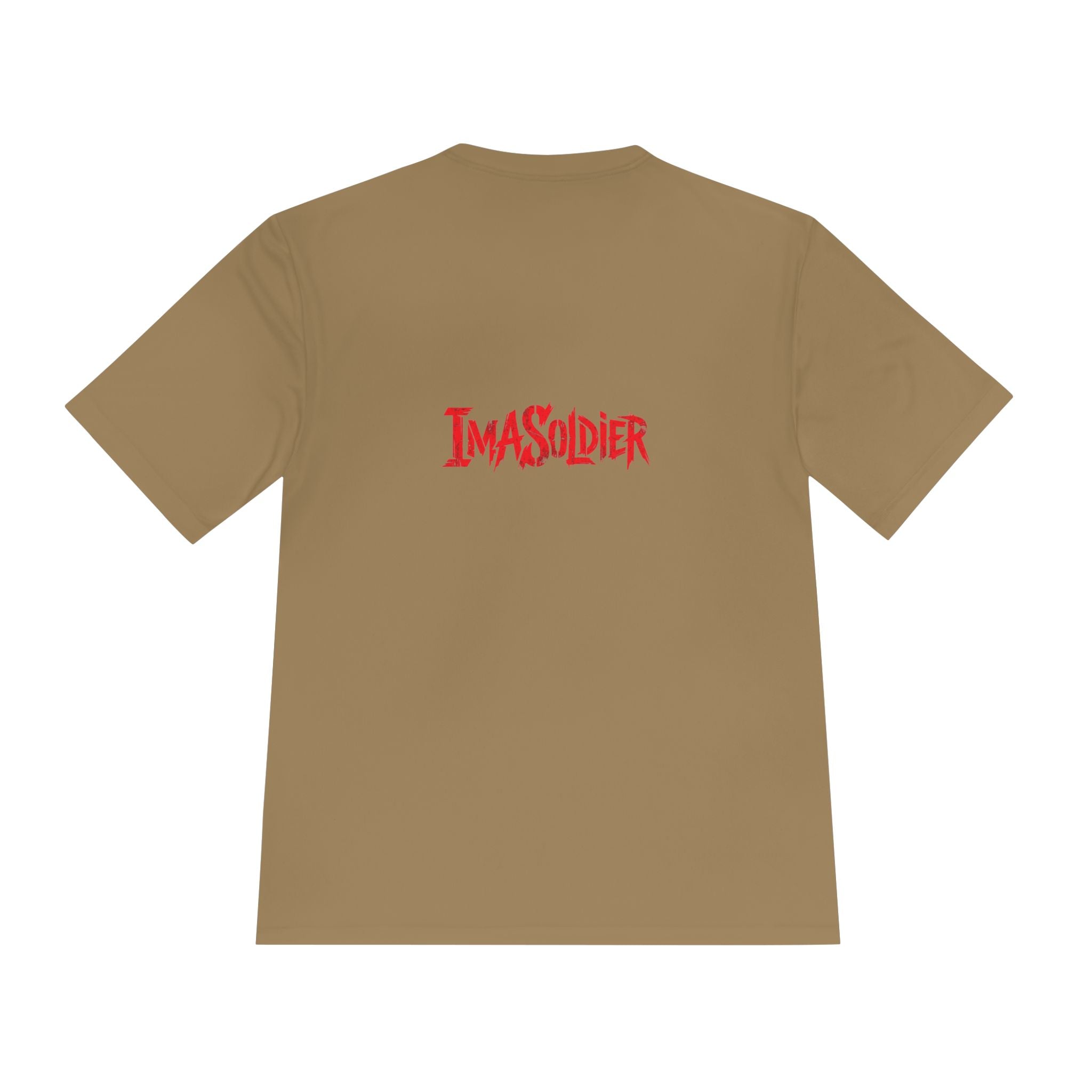 ImaSoldier Graphic Tee — Dark Joker Face Logo Moisture‑Wicking Shirt