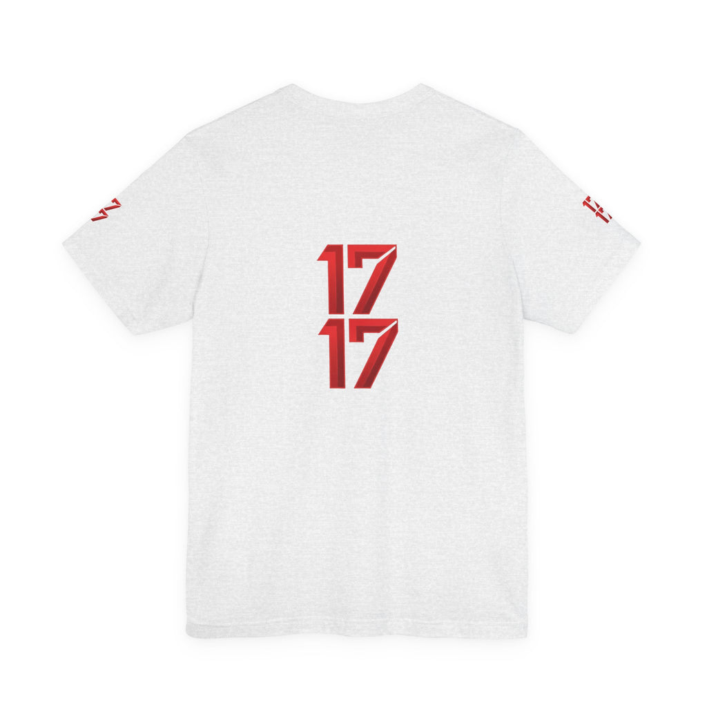 Stay Krazi Graffiti Tee — Red 17 Streetwear T‑Shirt