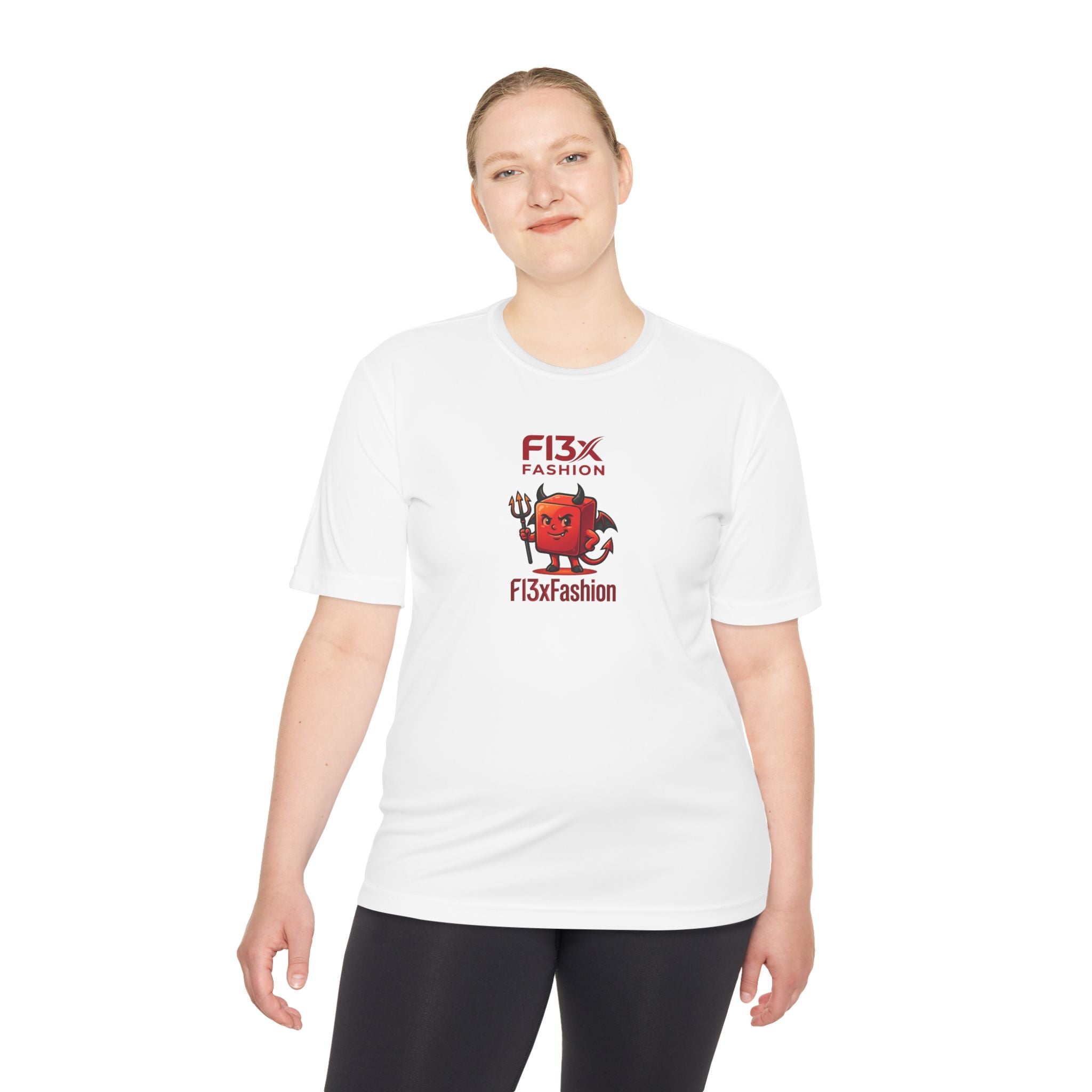 F13x Fashion Devil Logo Tee — Moisture-Wicking Athletic Shirt