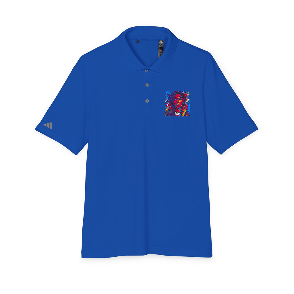 Abstract Color Portrait Polo Shirt