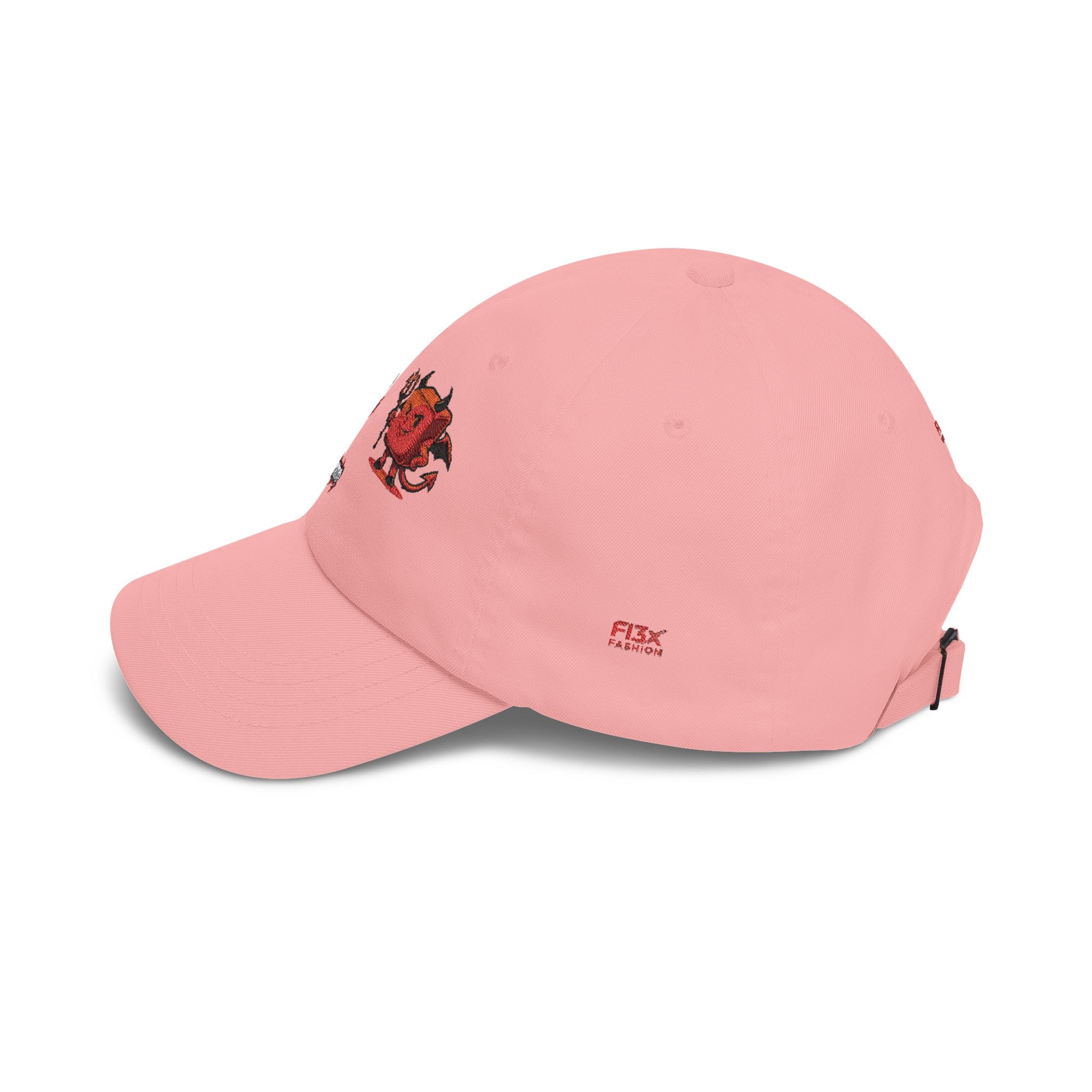 Devil Pixel Dad Cap – Retro Gaming Graphic Baseball Hat