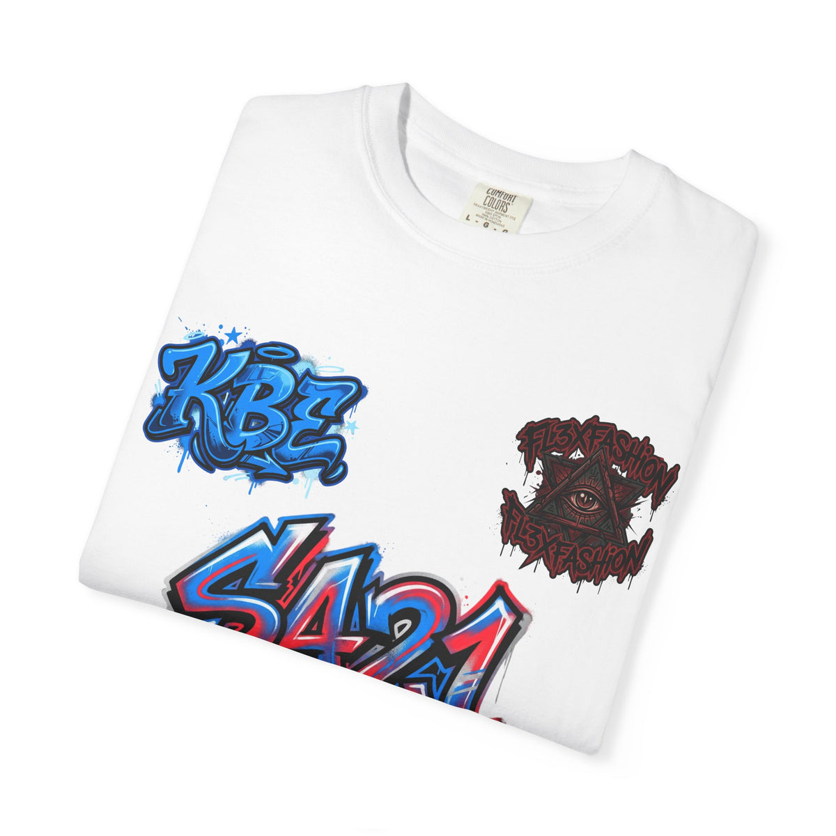 Halloqueen SA21 Graffiti T-Shirt — Streetwear Rockstar Tee
