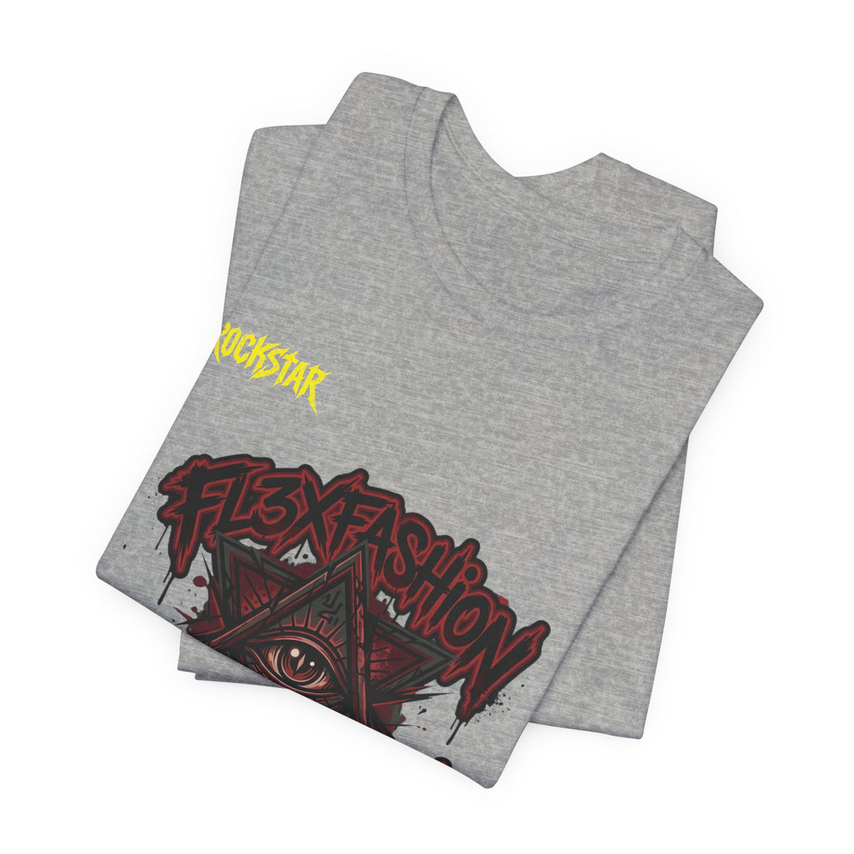Graphic Tee — 'Flex Fashion' All-Seeing Eye Streetwear T-Shirt