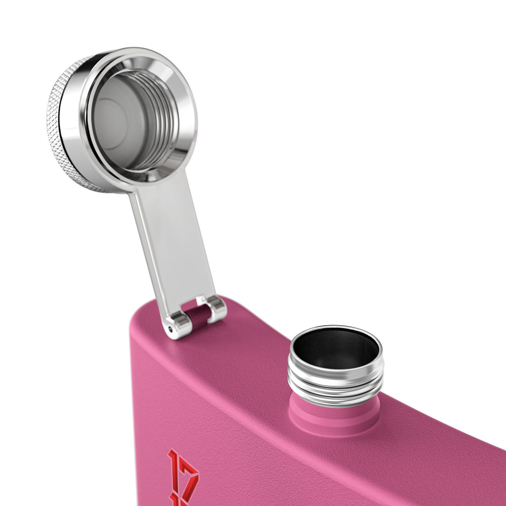 Flask — 'Stay Krazy' Graffiti Stainless Steel 6oz Hip-Hop Flask