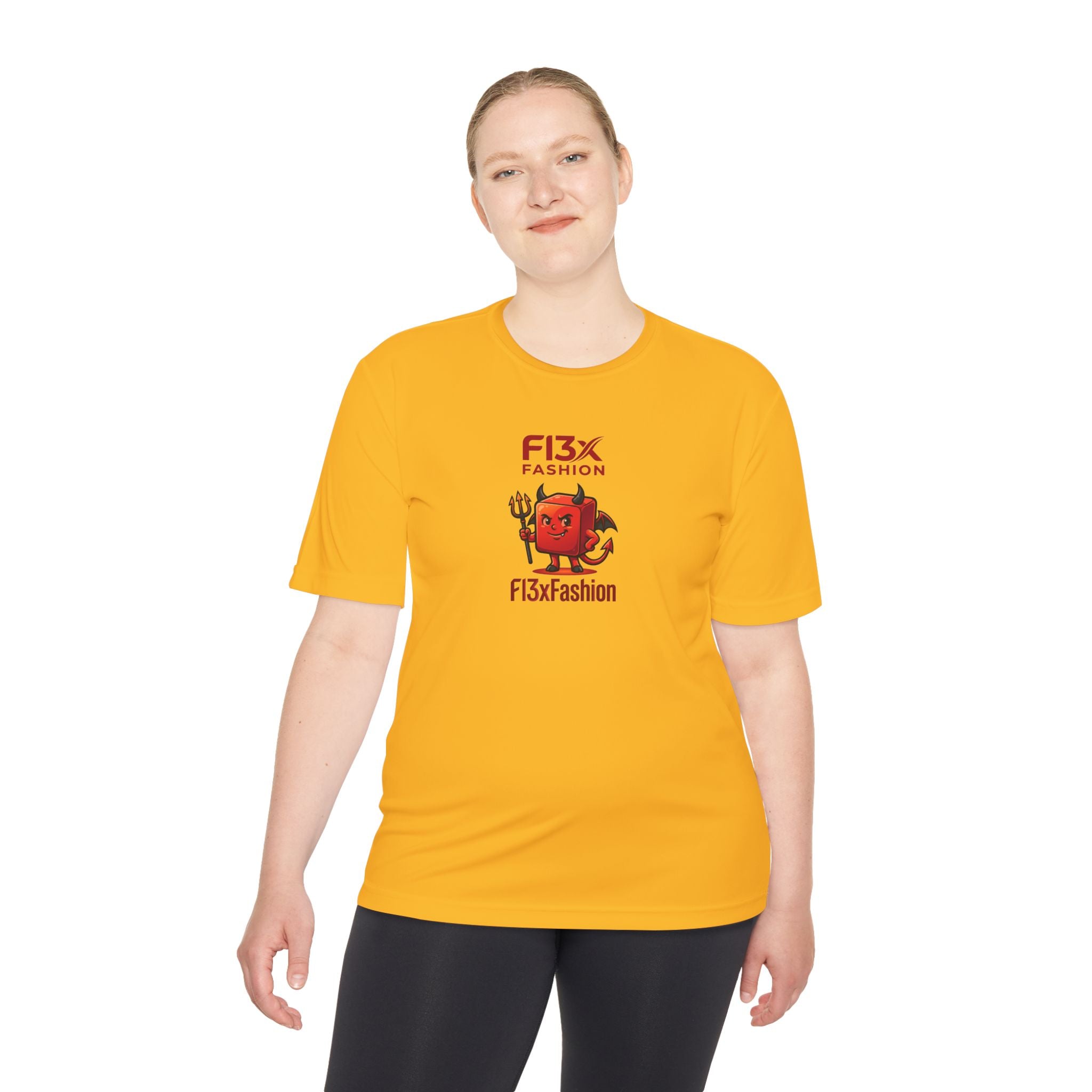 F13x Fashion Devil Logo Tee — Moisture-Wicking Athletic Shirt