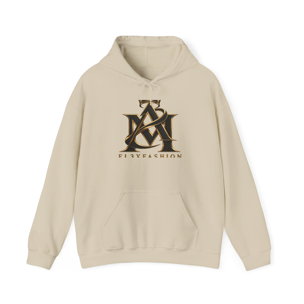 Monogram Logo Hoodie — Stylish Aesthetic Streetwear Pullover