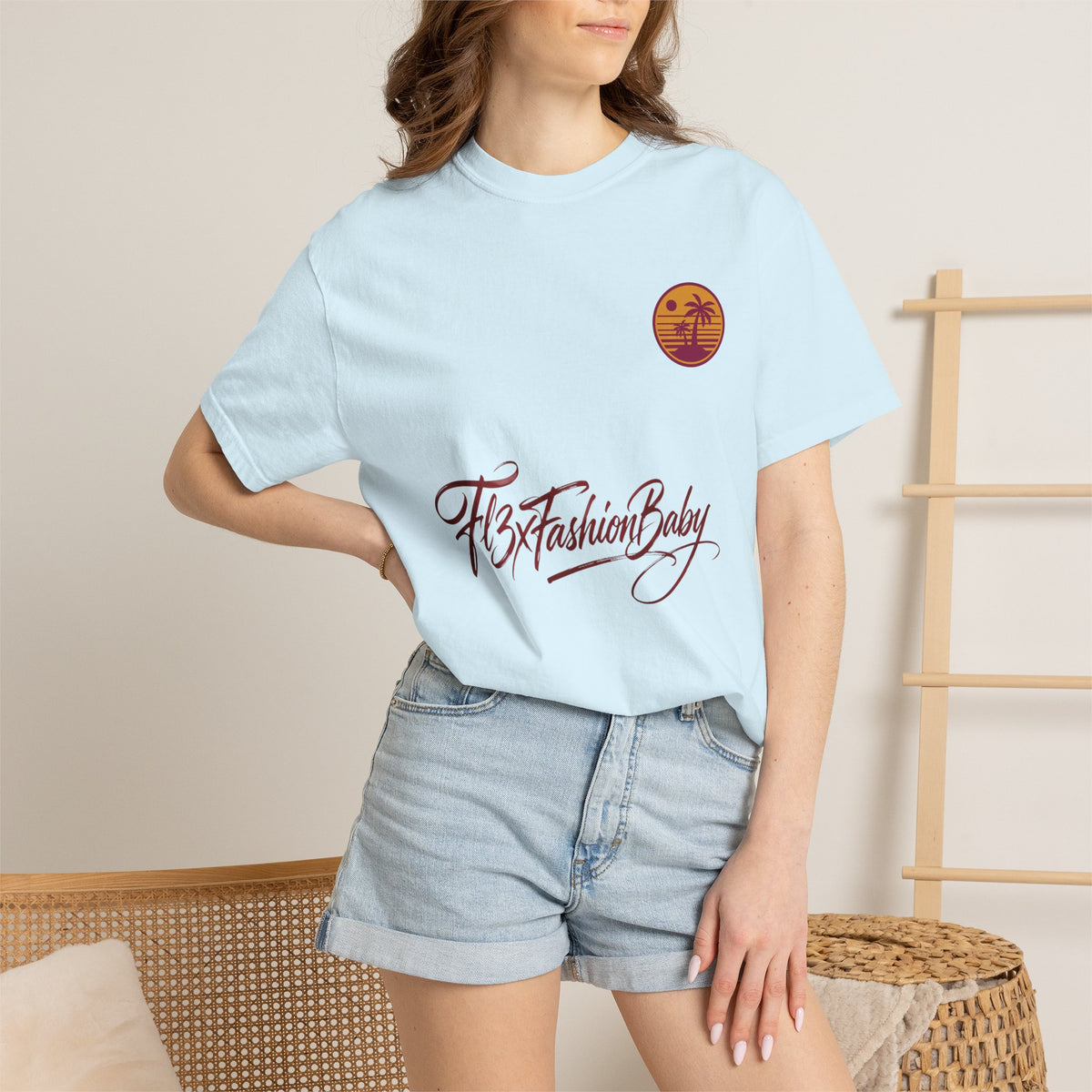 Sunset Palm Tee — FBxFashionBaby Graphic T-Shirt