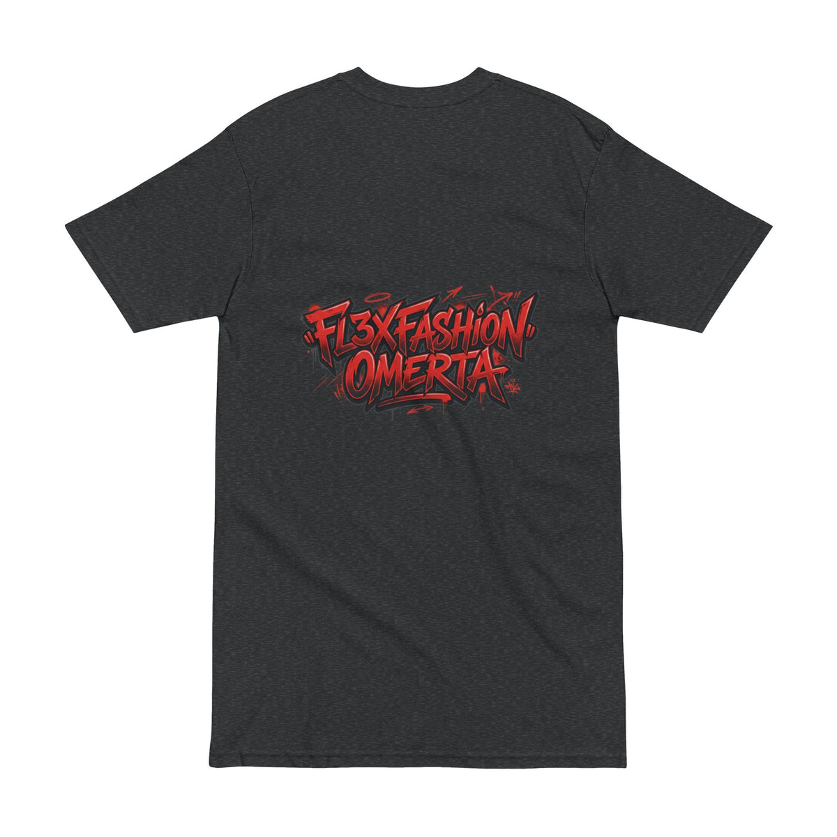 Graffiti "F13xFashion Omerta" Tee — Urban Streetwear Graphic T‑Shirt