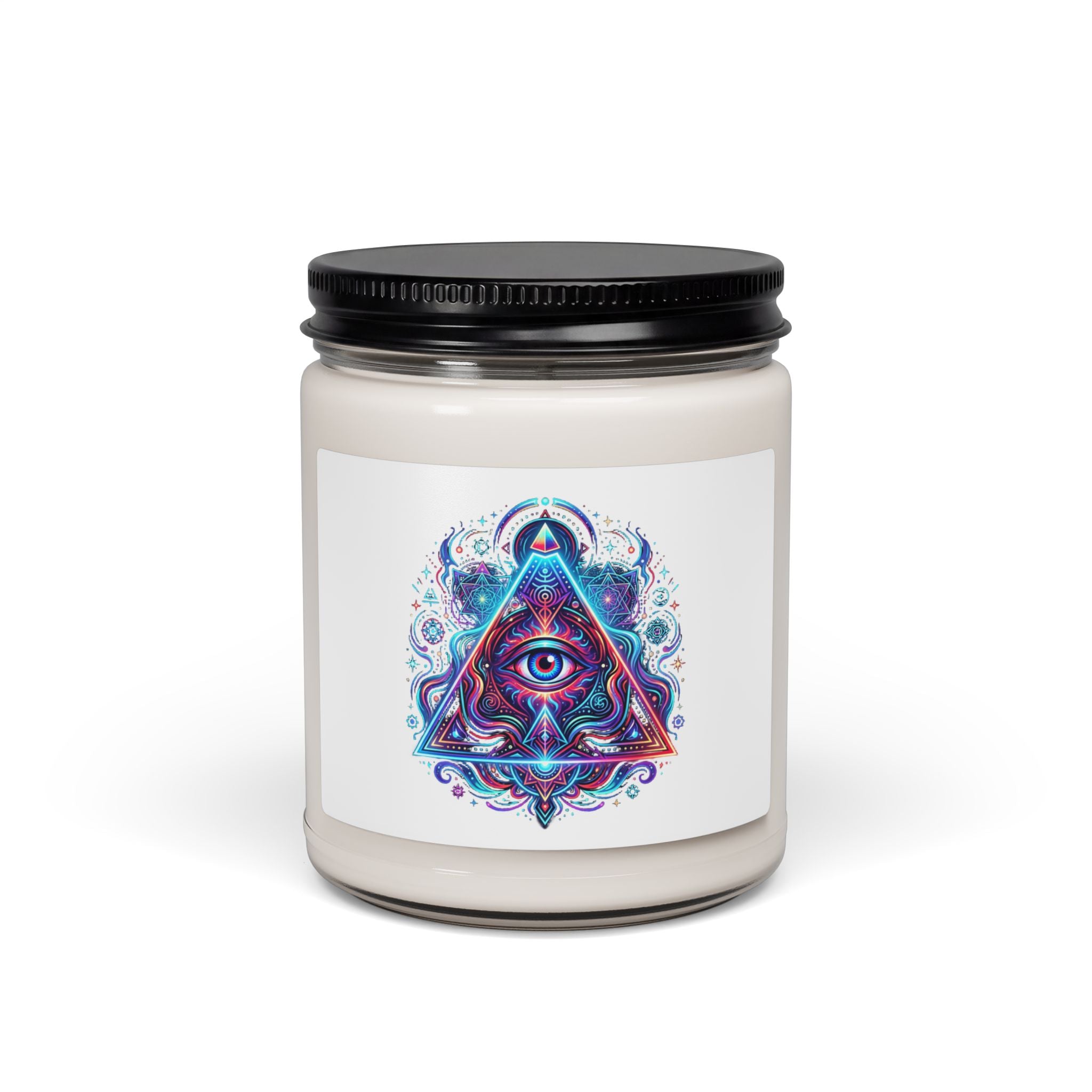 Mystic Third Eye Soy Candle — 9oz Scented Jar for Meditation & Spiritual Gifts
