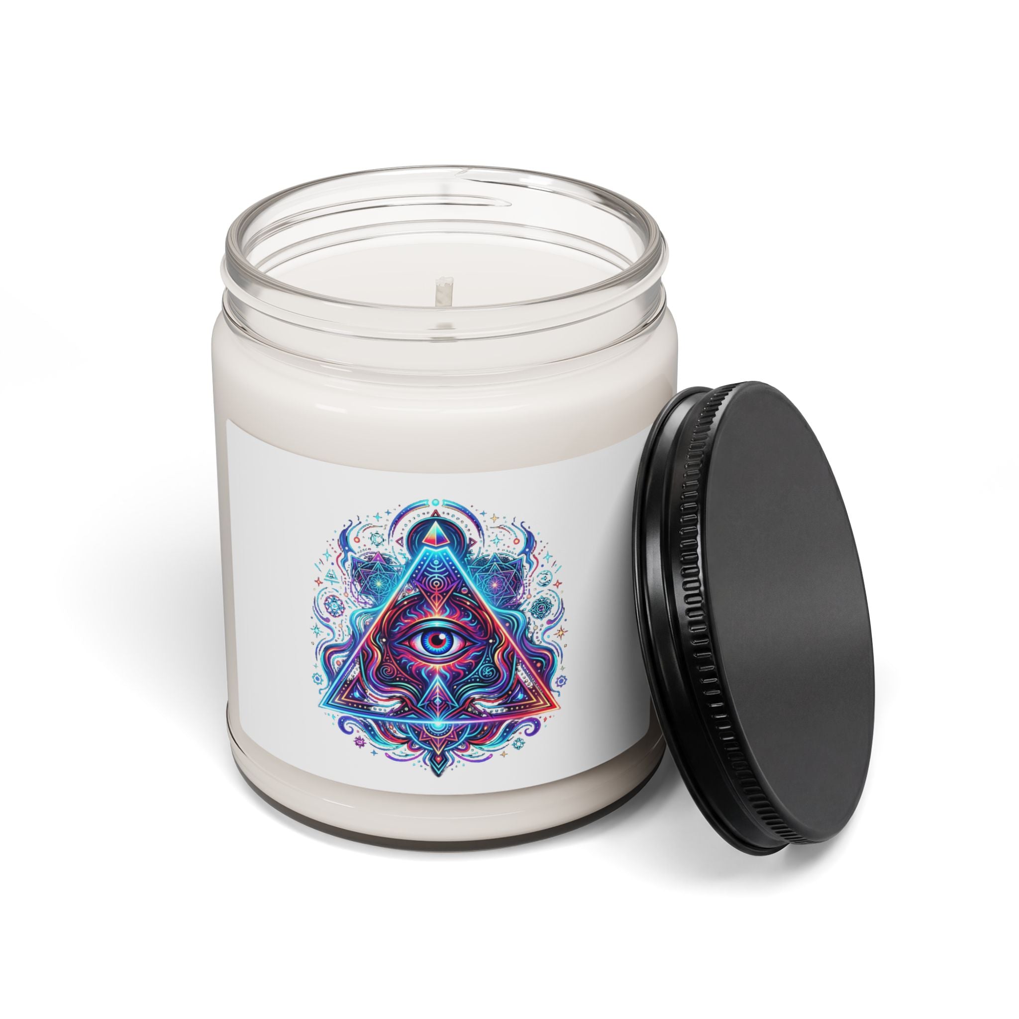 Mystic Third Eye Soy Candle — 9oz Scented Jar for Meditation & Spiritual Gifts