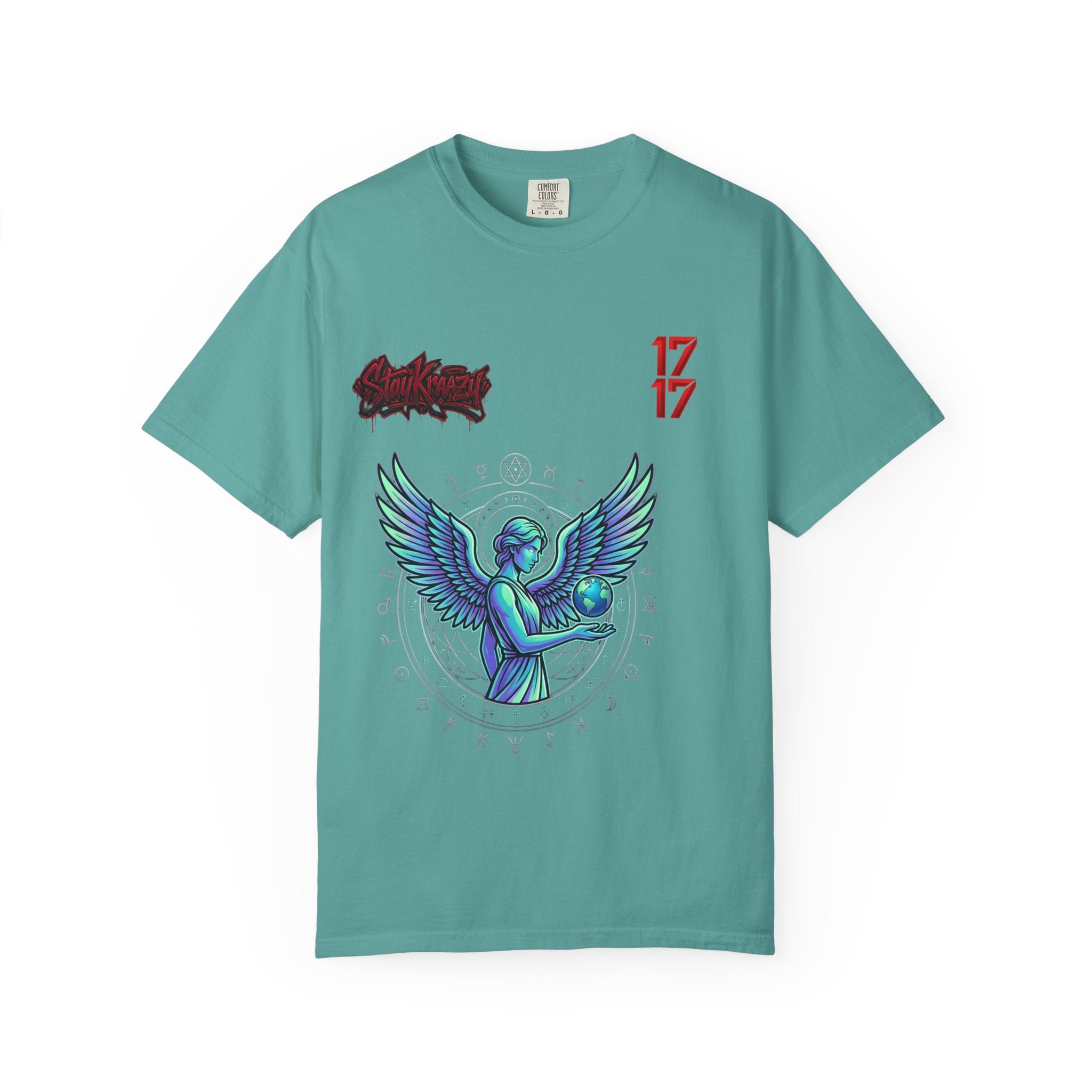 Angel & Devil Graphic T-Shirt — '24 Hours To Live' Streetwear