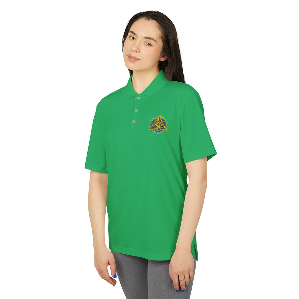 Pine Forest Crest Performance Polo