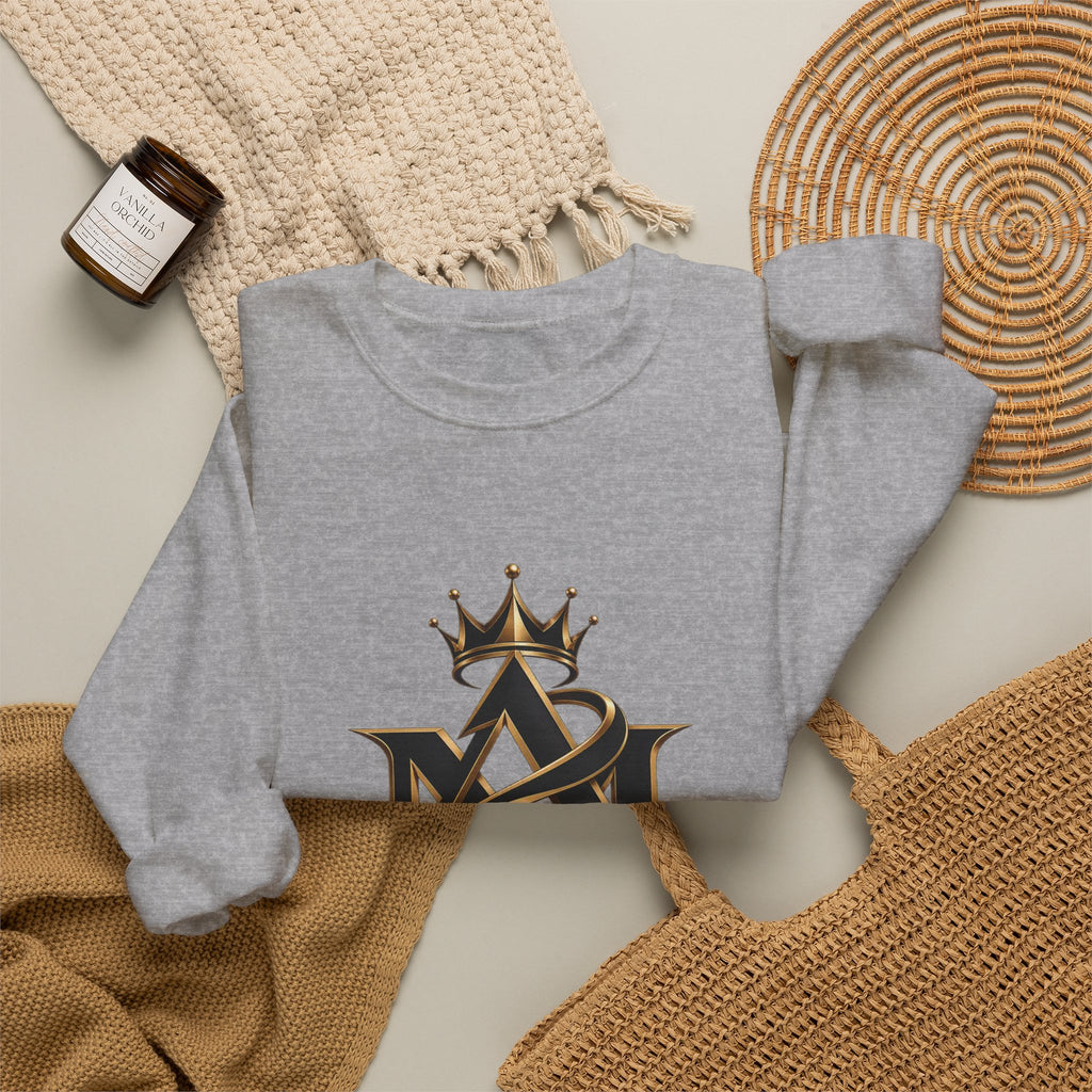 Fl3xFashion Crown Logo Crewneck Sweatshirt