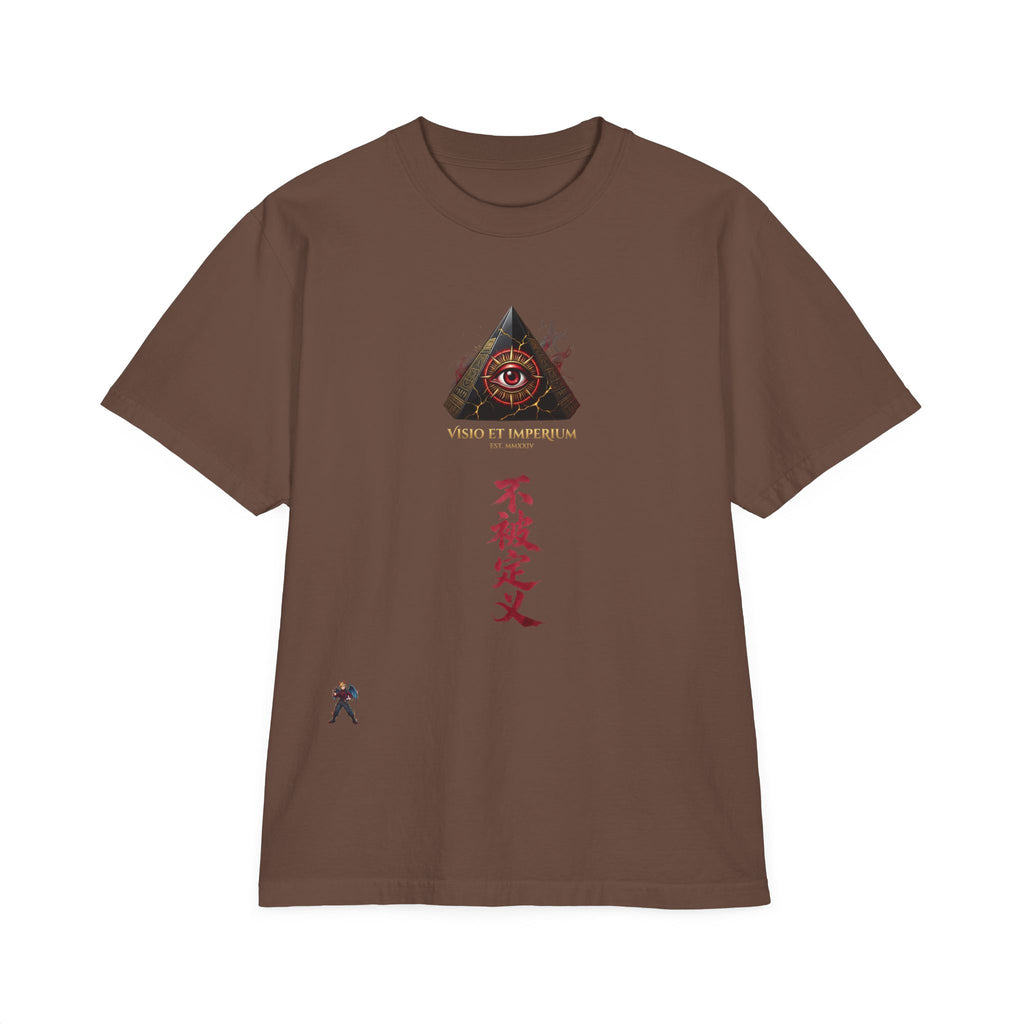 Graphic T-Shirt — Eye Pyramid & Kanji Streetwear Tee