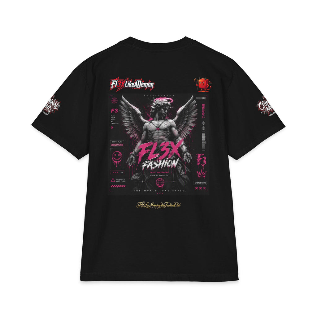 Angel Statue Graphic T‑Shirt — FL3X Fashion Streetwear