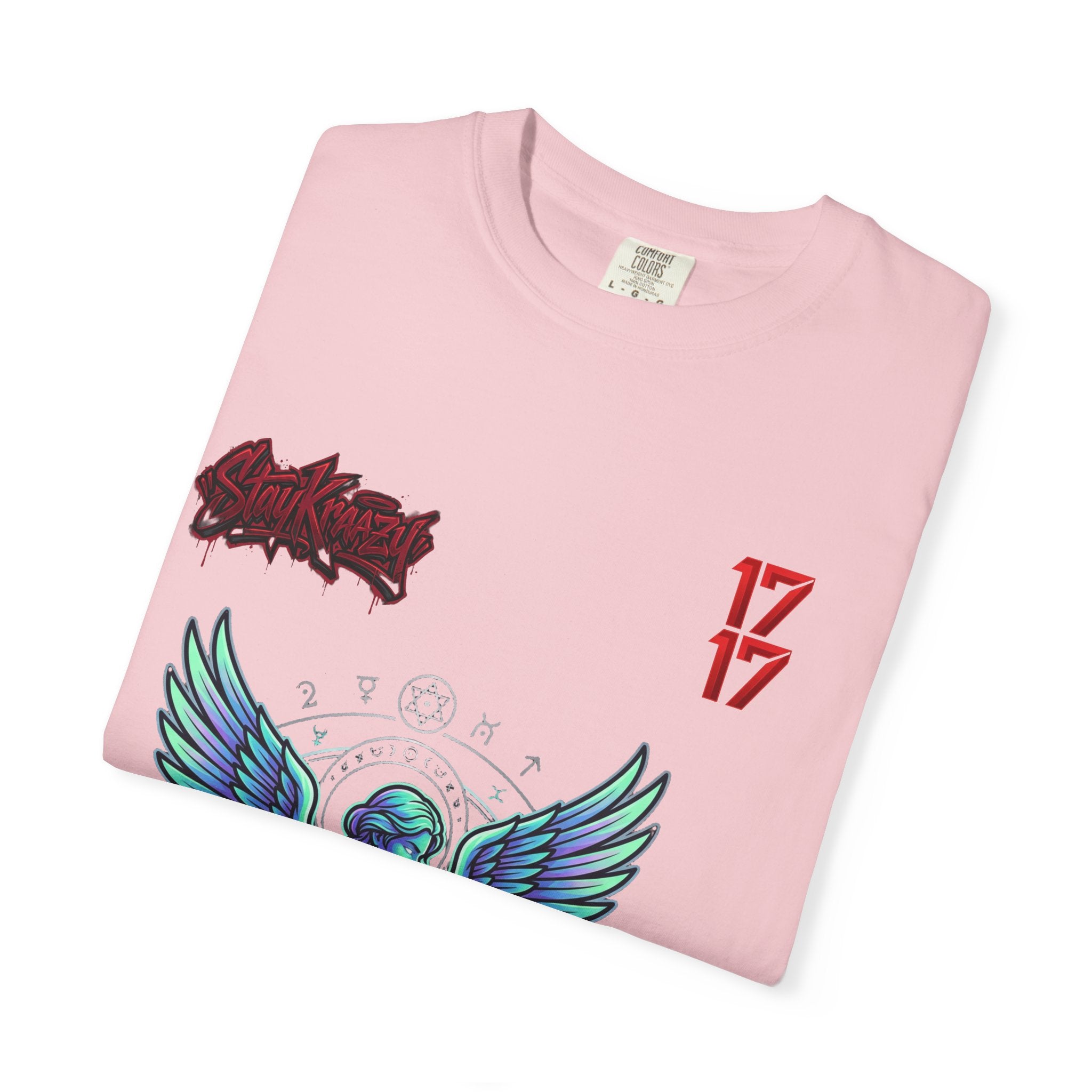 Angel & Devil Graphic T-Shirt — '24 Hours To Live' Streetwear