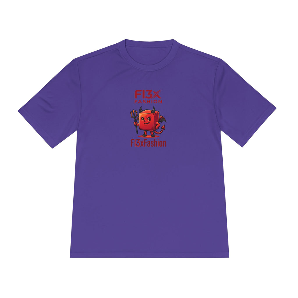 F13x Fashion Devil Logo Tee — Moisture-Wicking Athletic Shirt