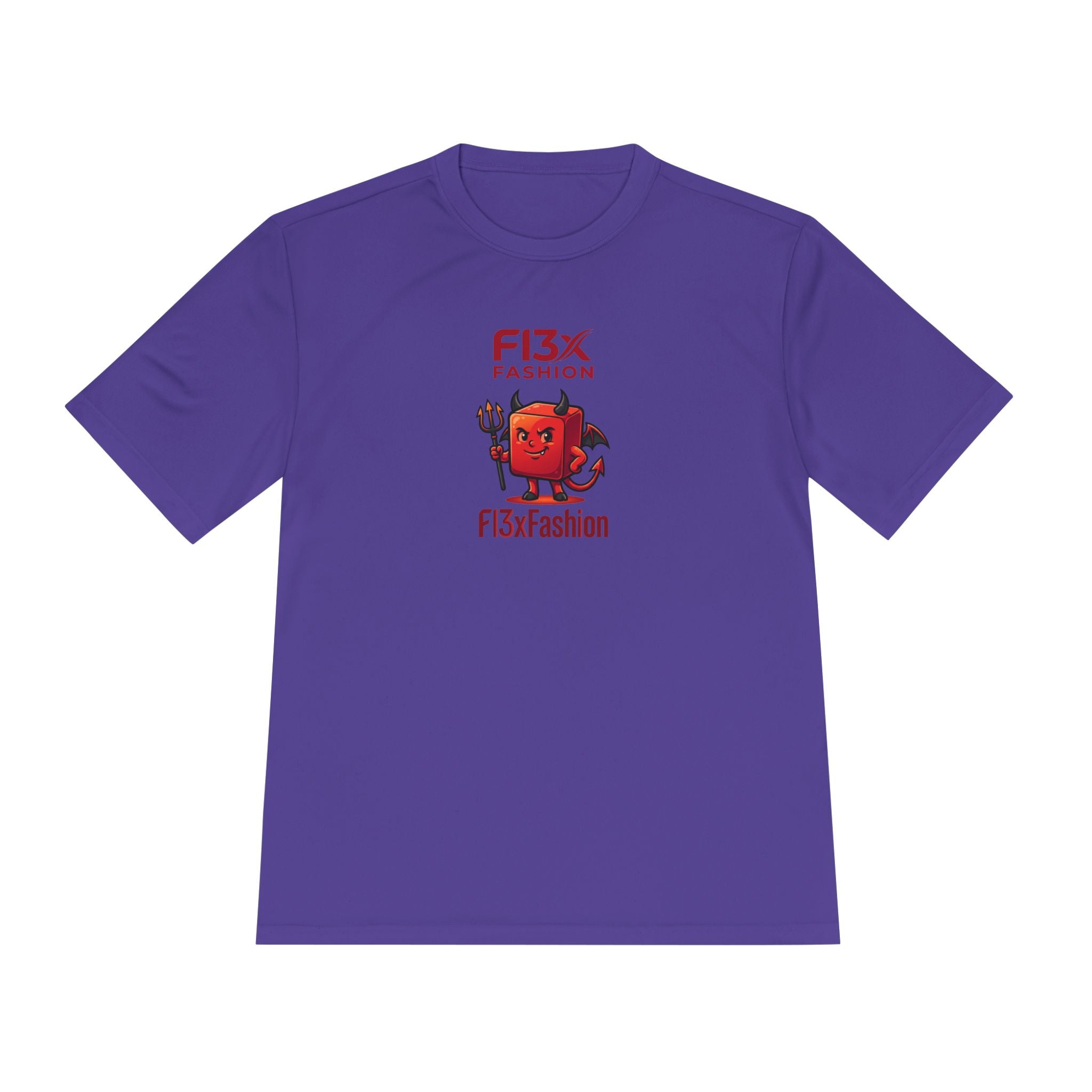 F13x Fashion Devil Logo Tee — Moisture-Wicking Athletic Shirt