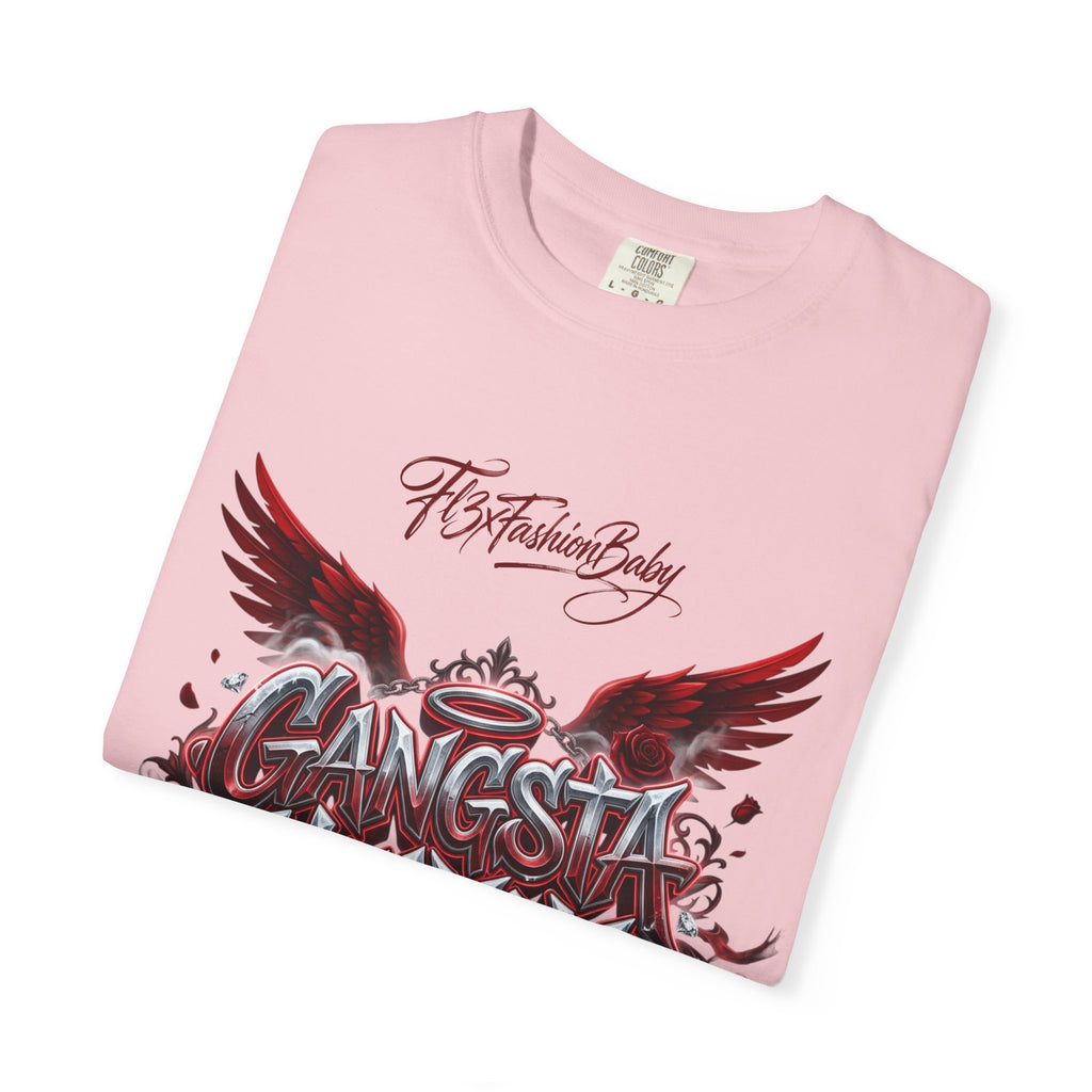 Gangsta Heaven Graphic T-Shirt — Scripted Front & Vertical Kanji Back